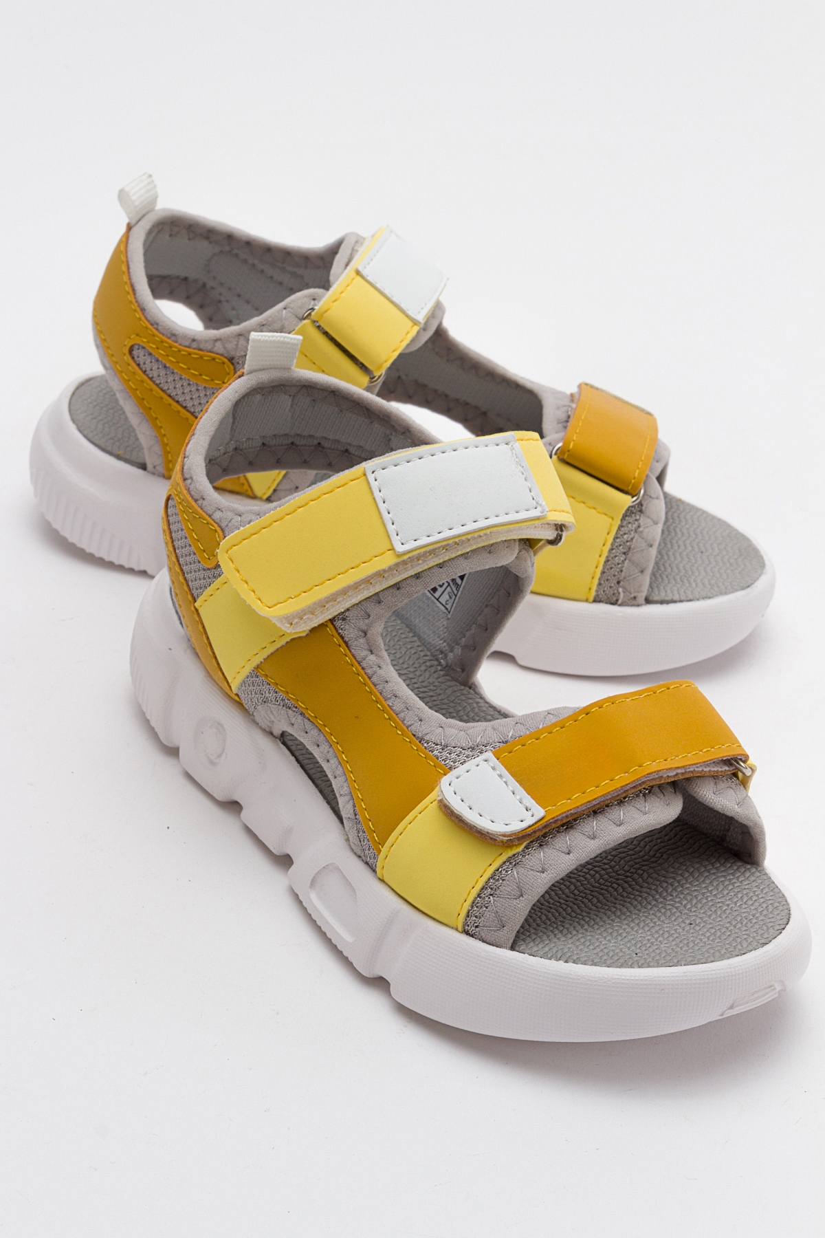 Erkek Çocuk Sarı Anatomik Spor Sandalet - Görsel 2
