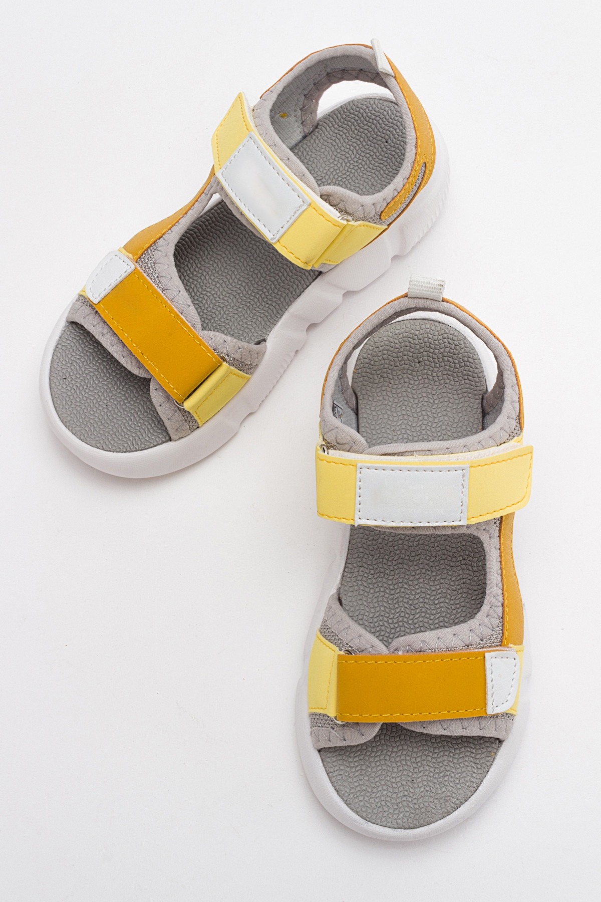 Erkek Çocuk Sarı Anatomik Spor Sandalet - Görsel 4