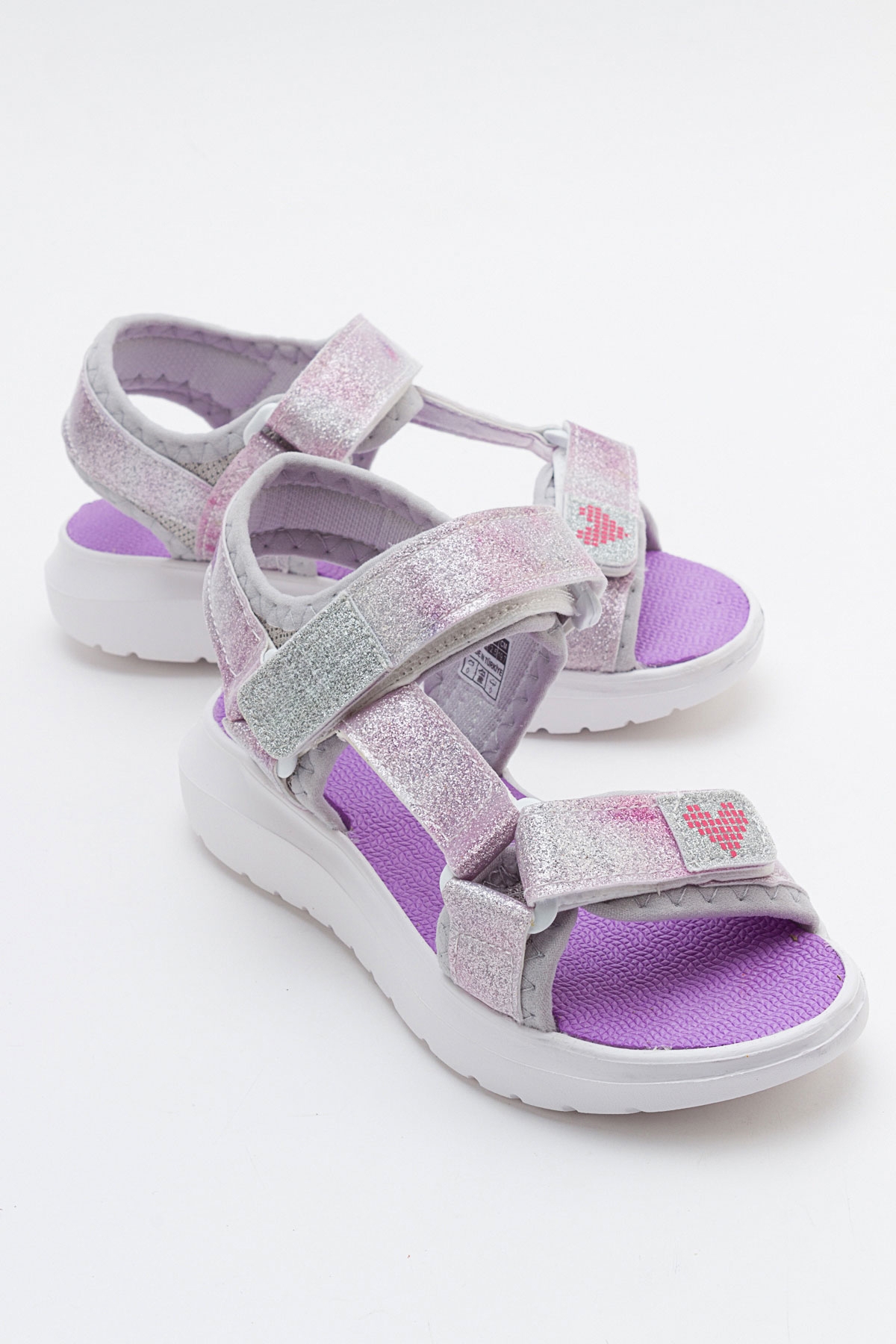 Kız Çocuk Pembe Anatomik Hafif Spor Sandalet - Görsel 2