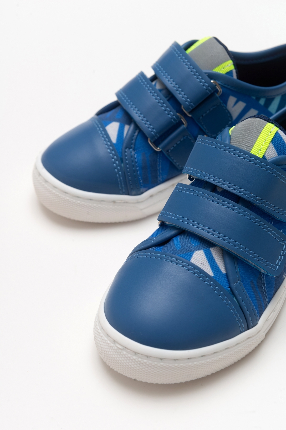 Erkek Çocuk Mavi Sneaker Ayakkabı - Görsel 3