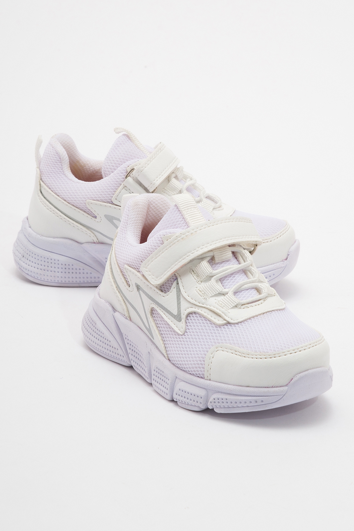 Erkek Çocuk Beyaz Günlük Spor Ayakkabı - Görsel 2