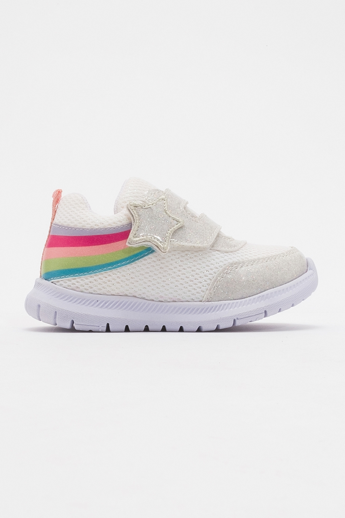 Kız Çocuk Beyaz Günlük Spor Ayakkabı - Görsel 6