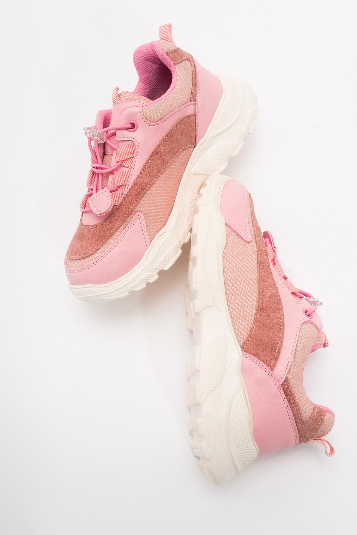 Kız Çocuk Pembe Günlük Spor Ayakkabı - Görsel 5