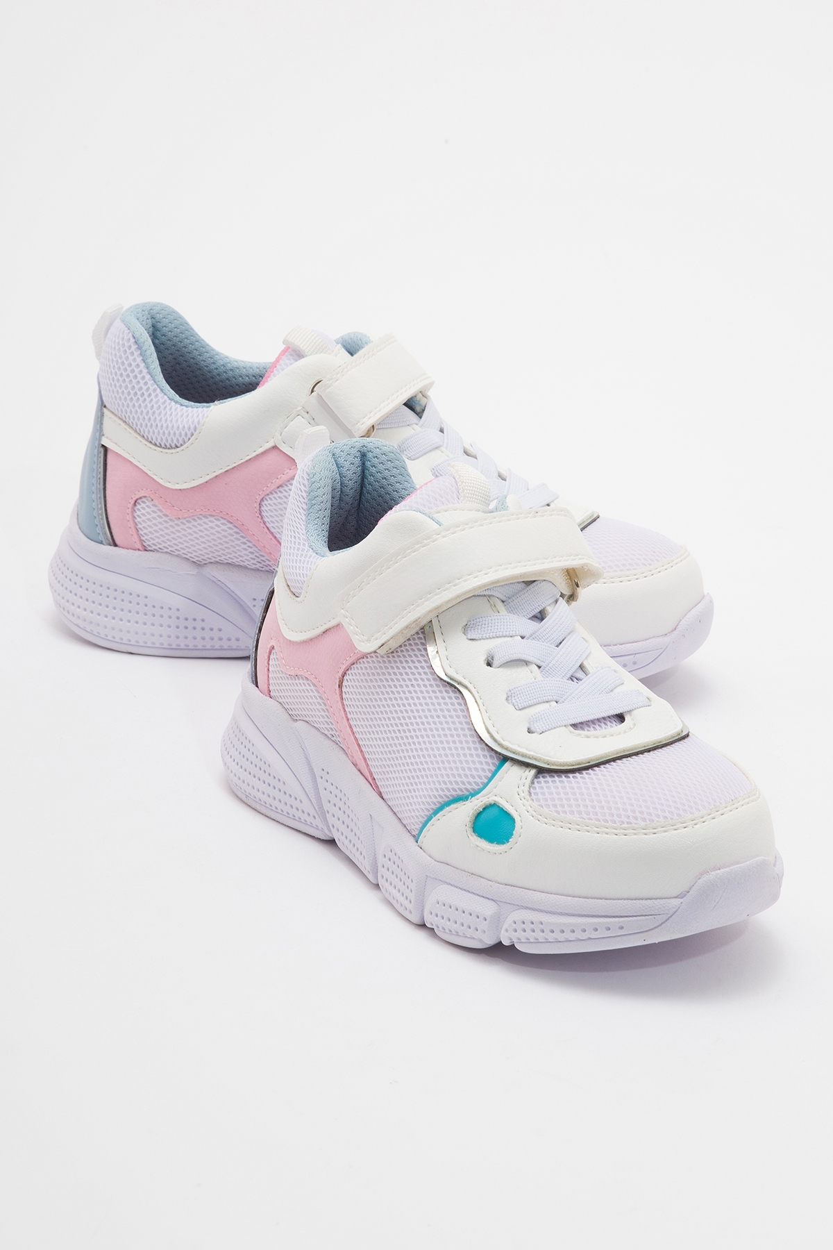 Kız Çocuk Beyaz Günlük Spor Ayakkabı - Görsel 3
