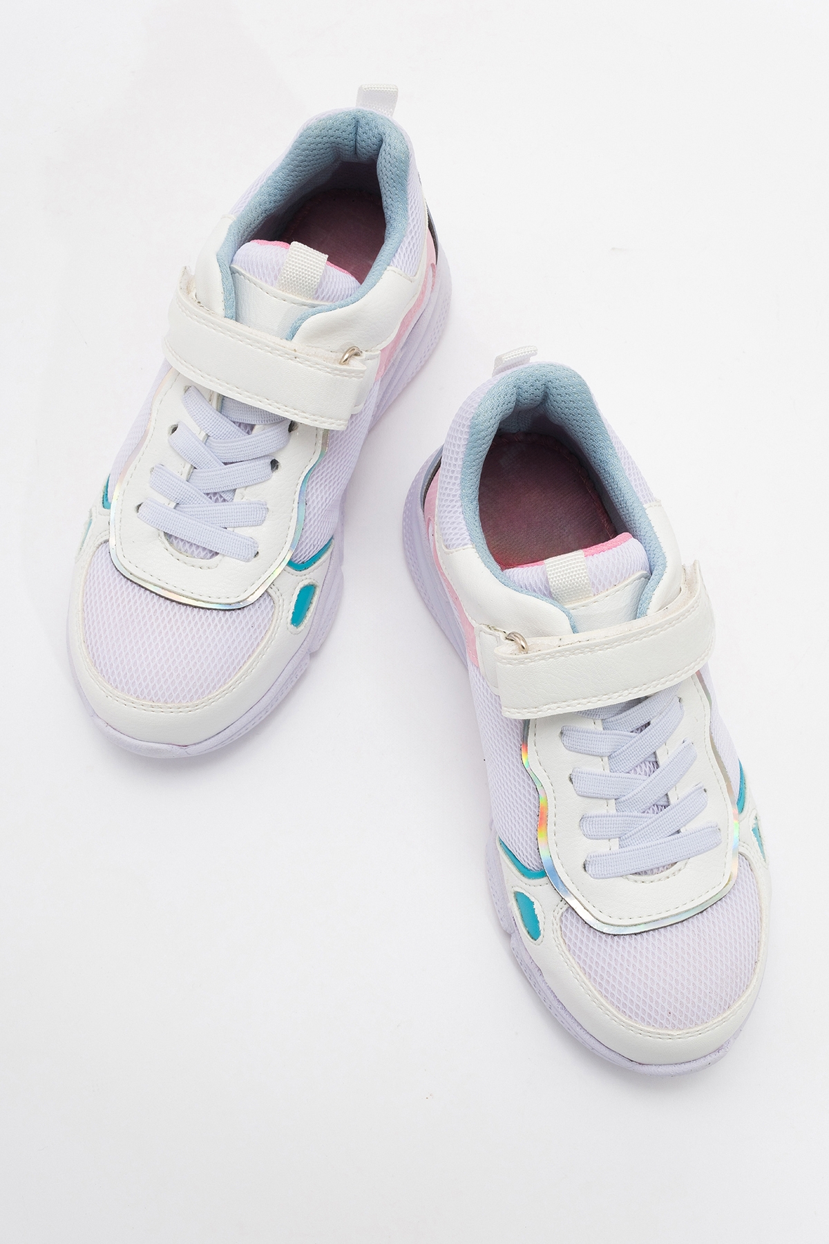 Kız Çocuk Beyaz Günlük Spor Ayakkabı - Görsel 4