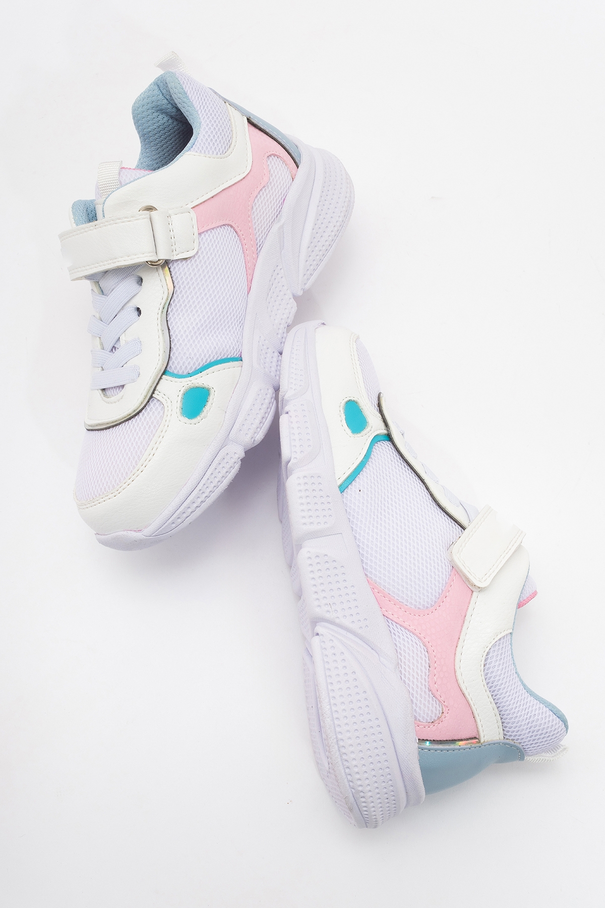 Kız Çocuk Beyaz Günlük Spor Ayakkabı - Görsel 5