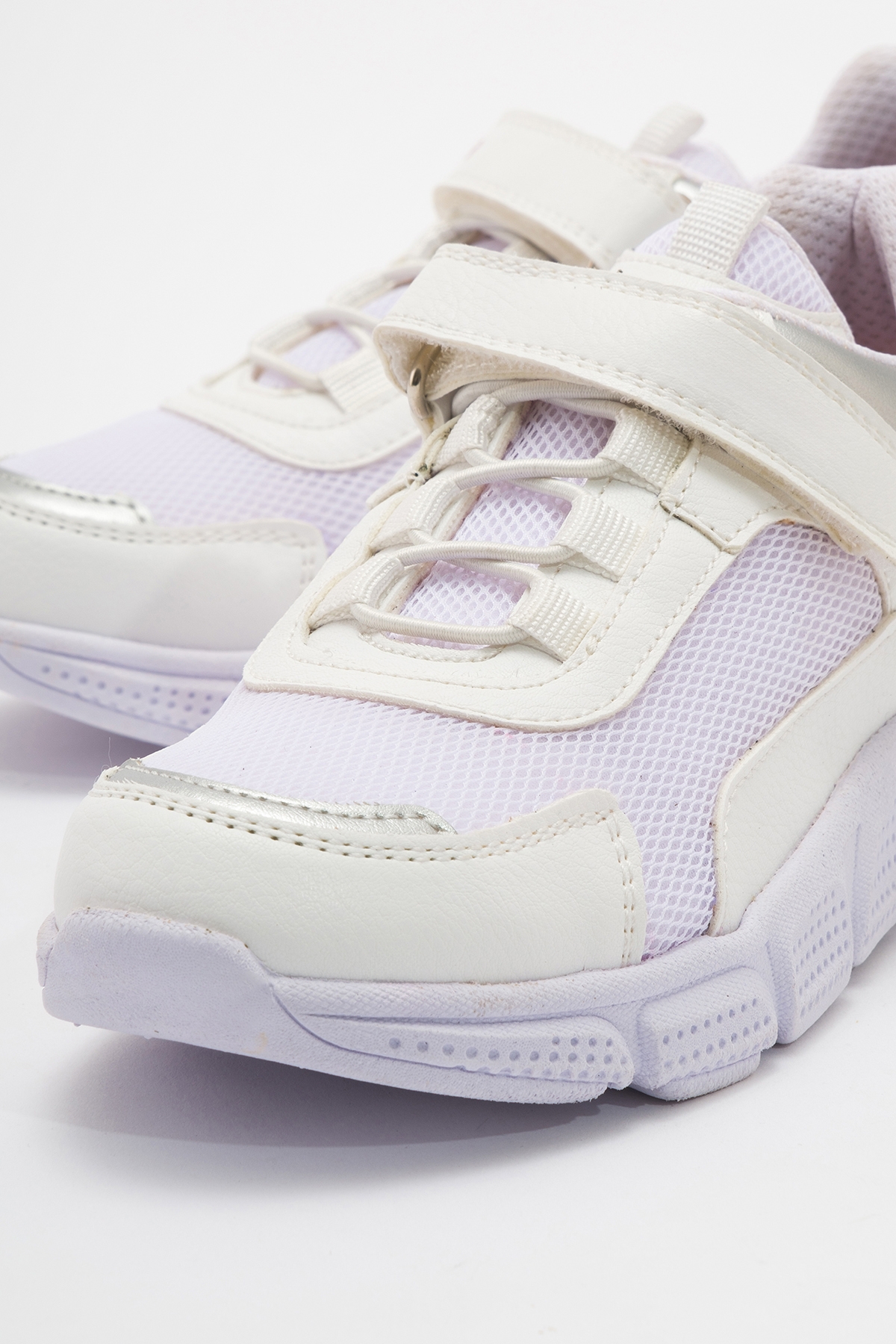 Kız Çocuk Beyaz Günlük Spor Ayakkabı - Görsel 3