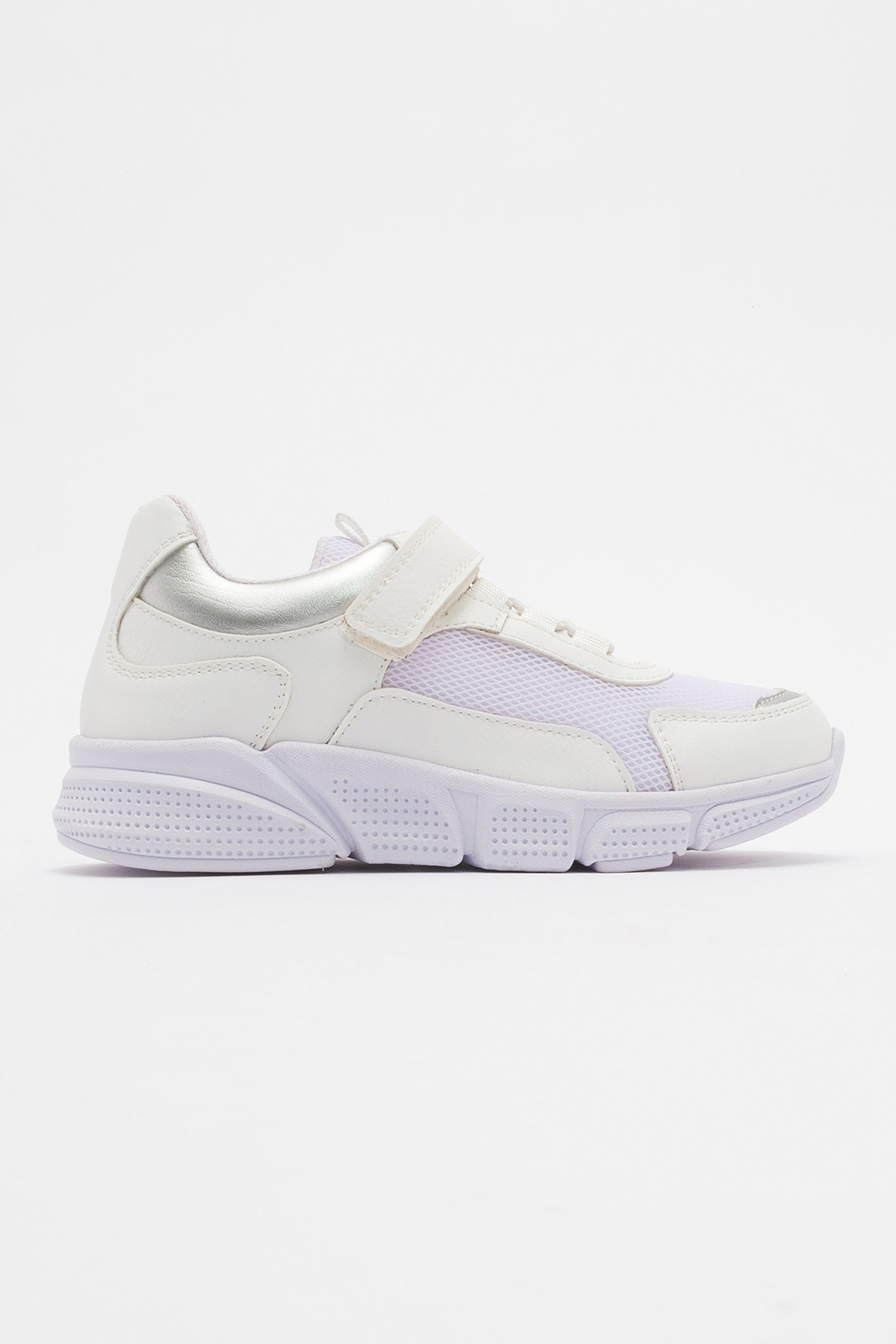 Kız Çocuk Beyaz Günlük Spor Ayakkabı - Görsel 6