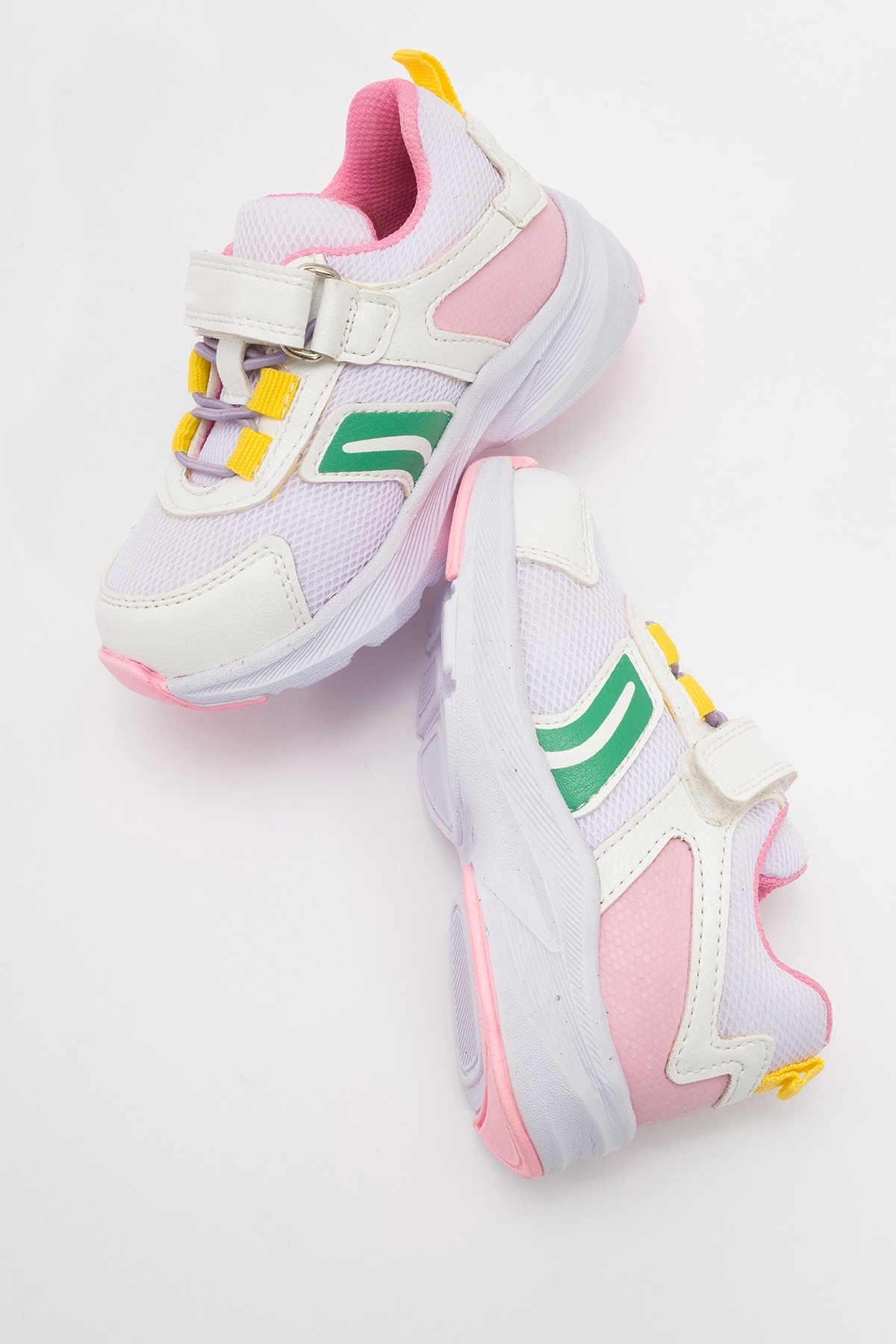 Kız Çocuk Beyaz Günlük Spor Ayakkabı - Görsel 5