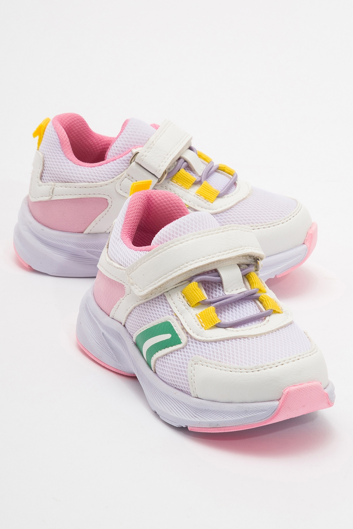 Kız Çocuk Beyaz Günlük Spor Ayakkabı - Görsel 2
