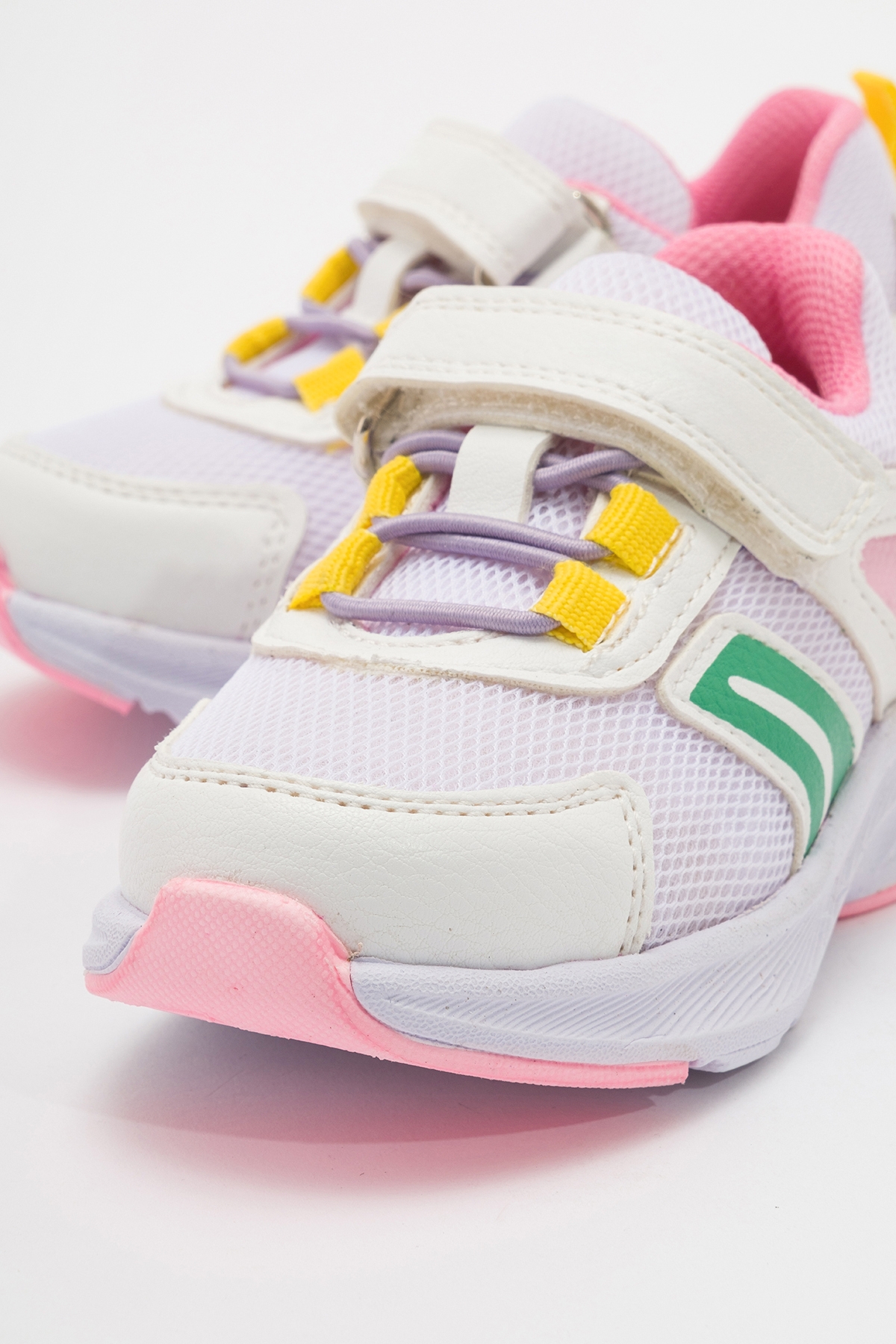 Kız Çocuk Beyaz Günlük Spor Ayakkabı - Görsel 3
