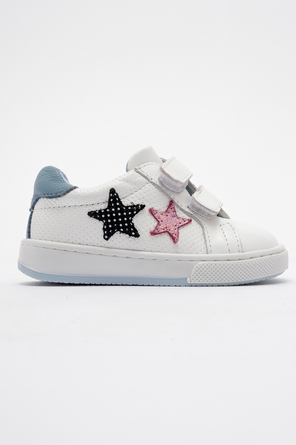 Kız Çocuk Beyaz Hakiki Deri Anatomik Günlük Ayakkabı - Görsel 6