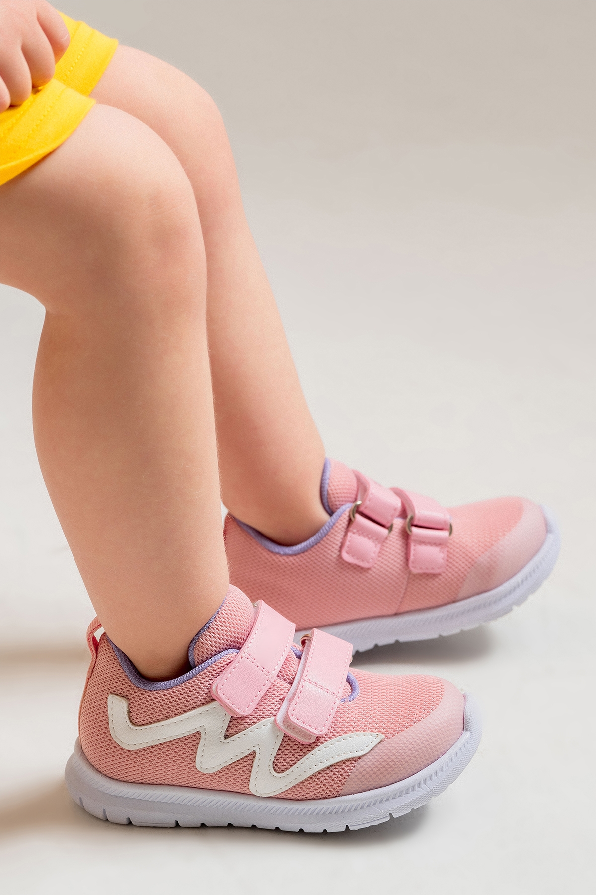 Unisex Çocuk Pembe Günlük Spor Ayakkabı - Görsel 2