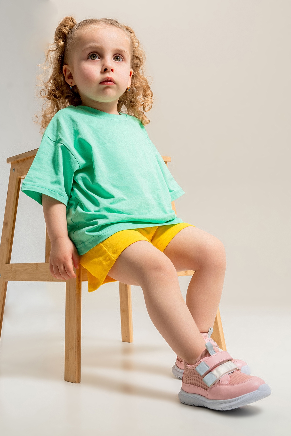 Unisex Çocuk Pembe Günlük Spor Ayakkabı - Görsel 2