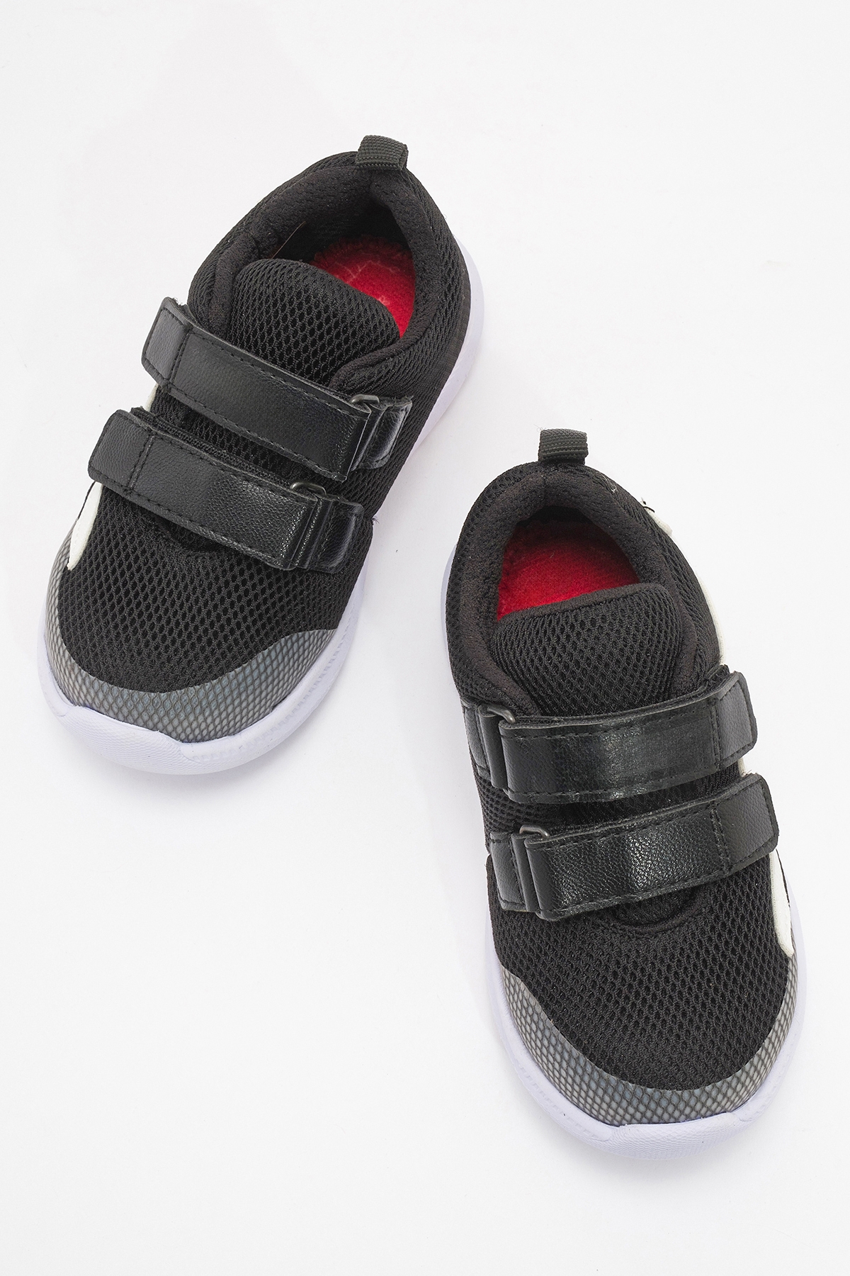 Unisex Çocuk Siyah Günlük Spor Ayakkabı - Görsel 4