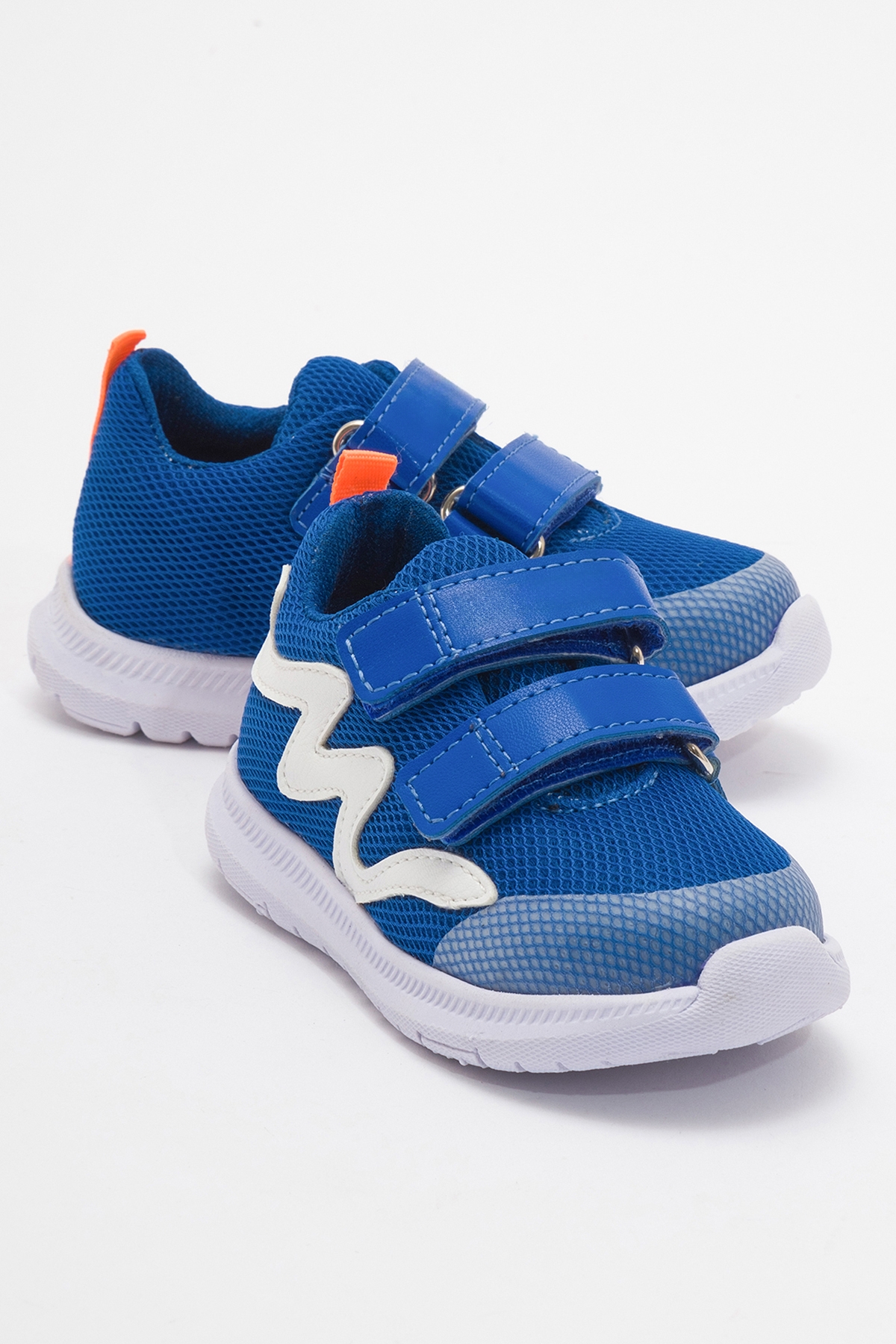 Unisex Çocuk Saks Mavi Günlük Spor Ayakkabı - Görsel 3