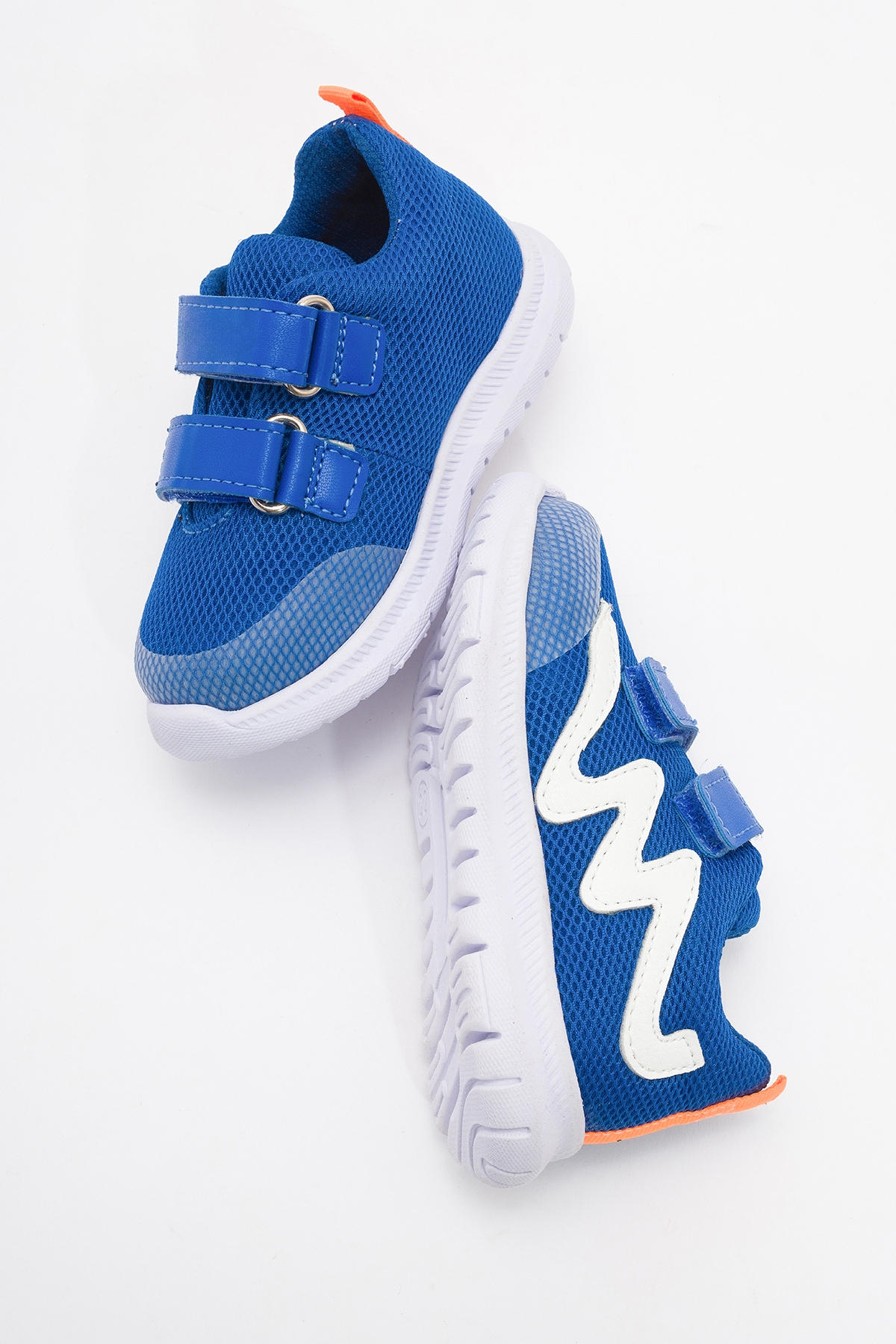 Unisex Çocuk Saks Mavi Günlük Spor Ayakkabı - Görsel 5