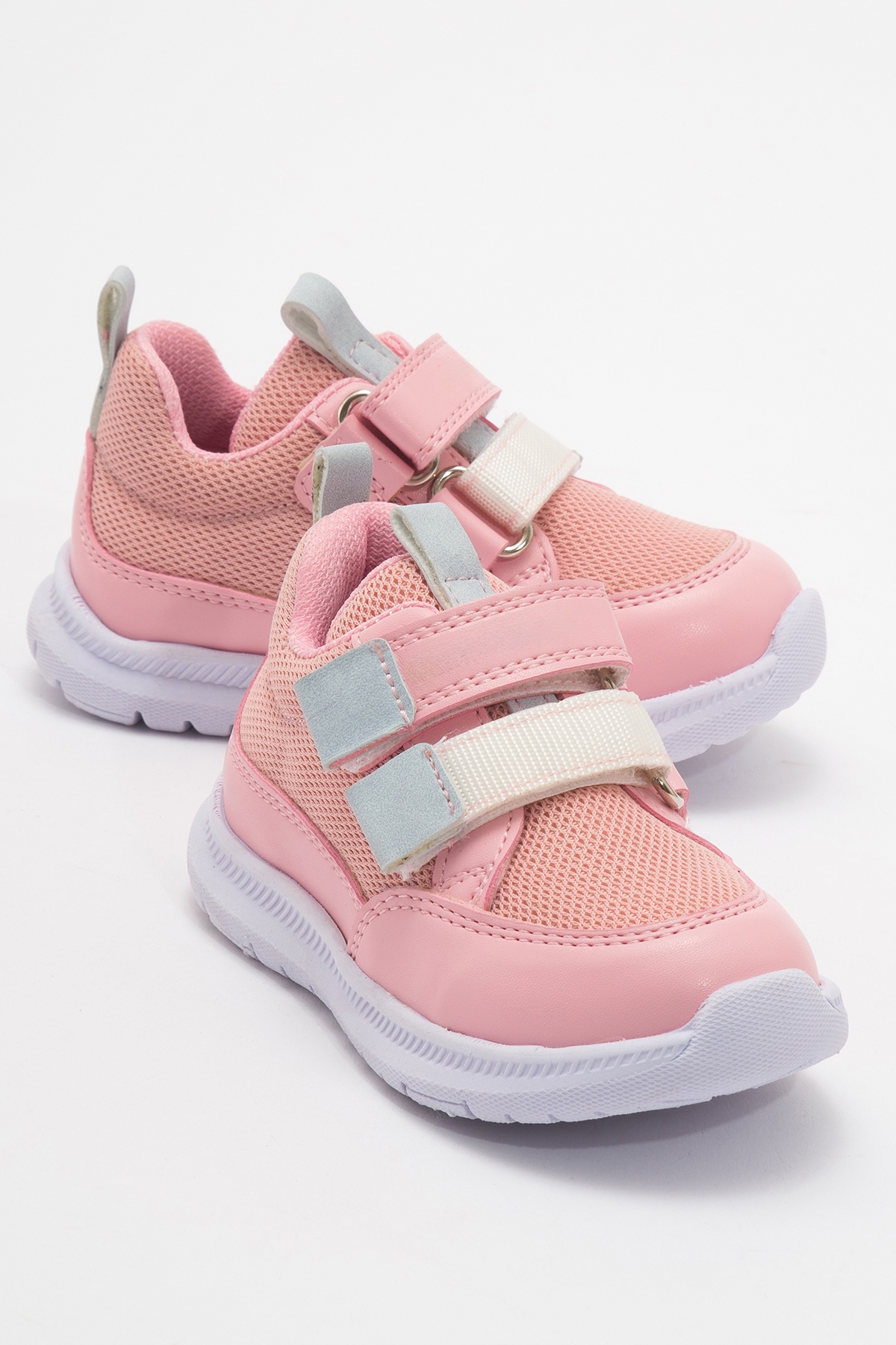 Unisex Çocuk Pembe Günlük İlk Adım Spor Ayakkabı - Görsel 3