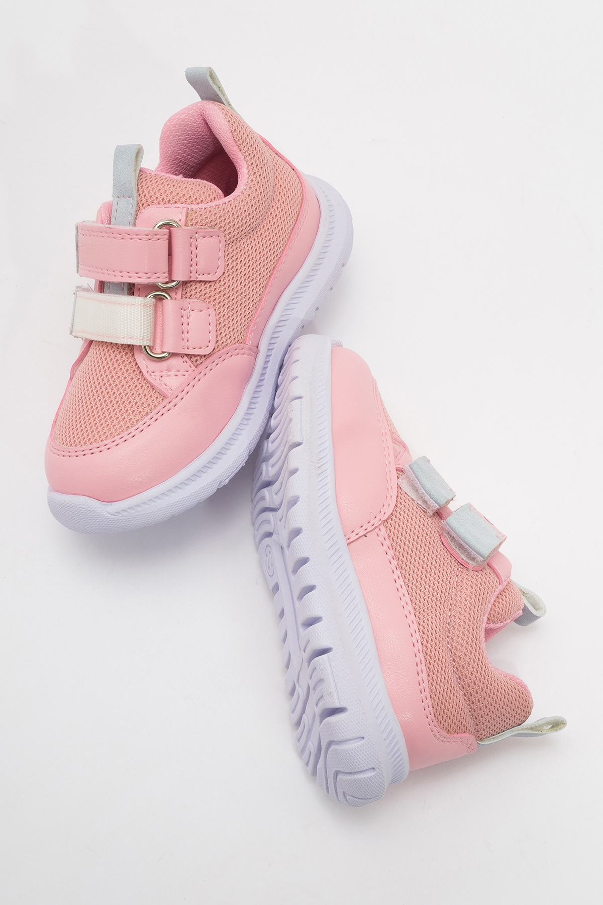 Unisex Çocuk Pembe Günlük İlk Adım Spor Ayakkabı - Görsel 5