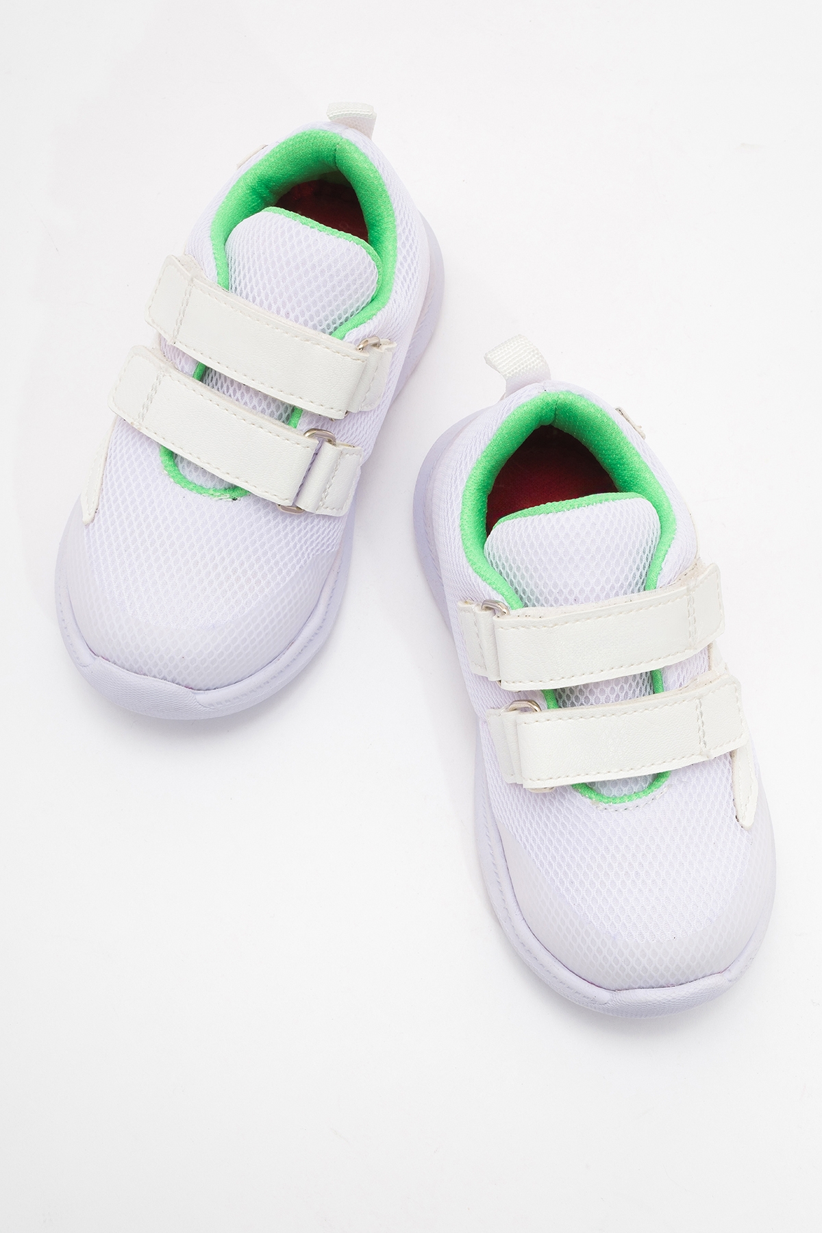 Unisex Çocuk Beyaz Günlük Spor Ayakkabı - Görsel 4