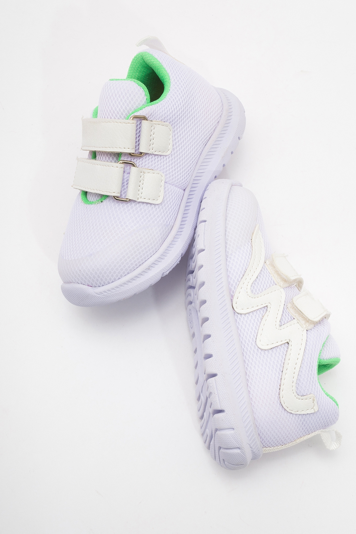 Unisex Çocuk Beyaz Günlük Spor Ayakkabı - Görsel 5