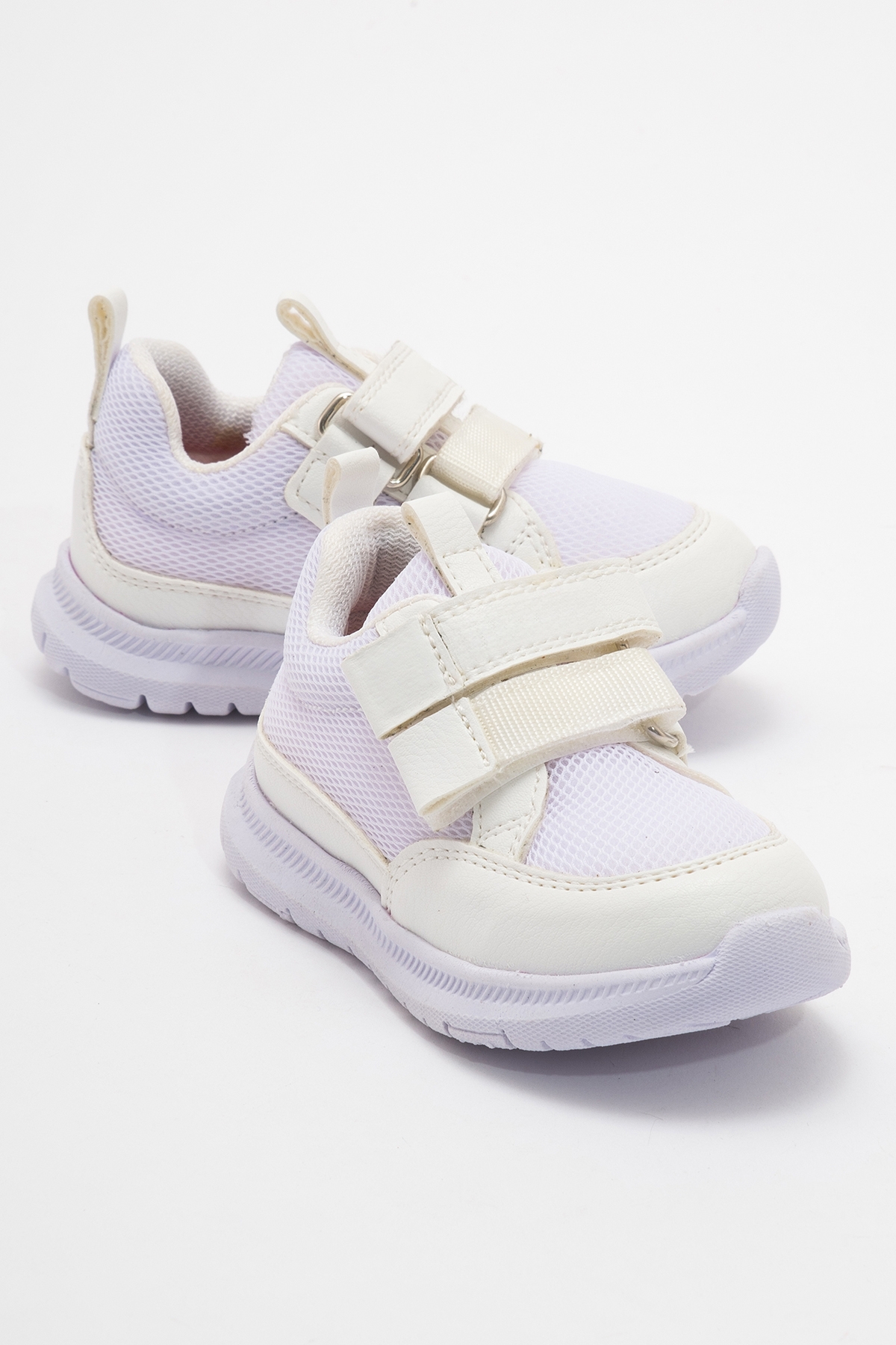 Unisex Çocuk Beyaz Günlük İlk Adım Spor Ayakkabı - Görsel 2
