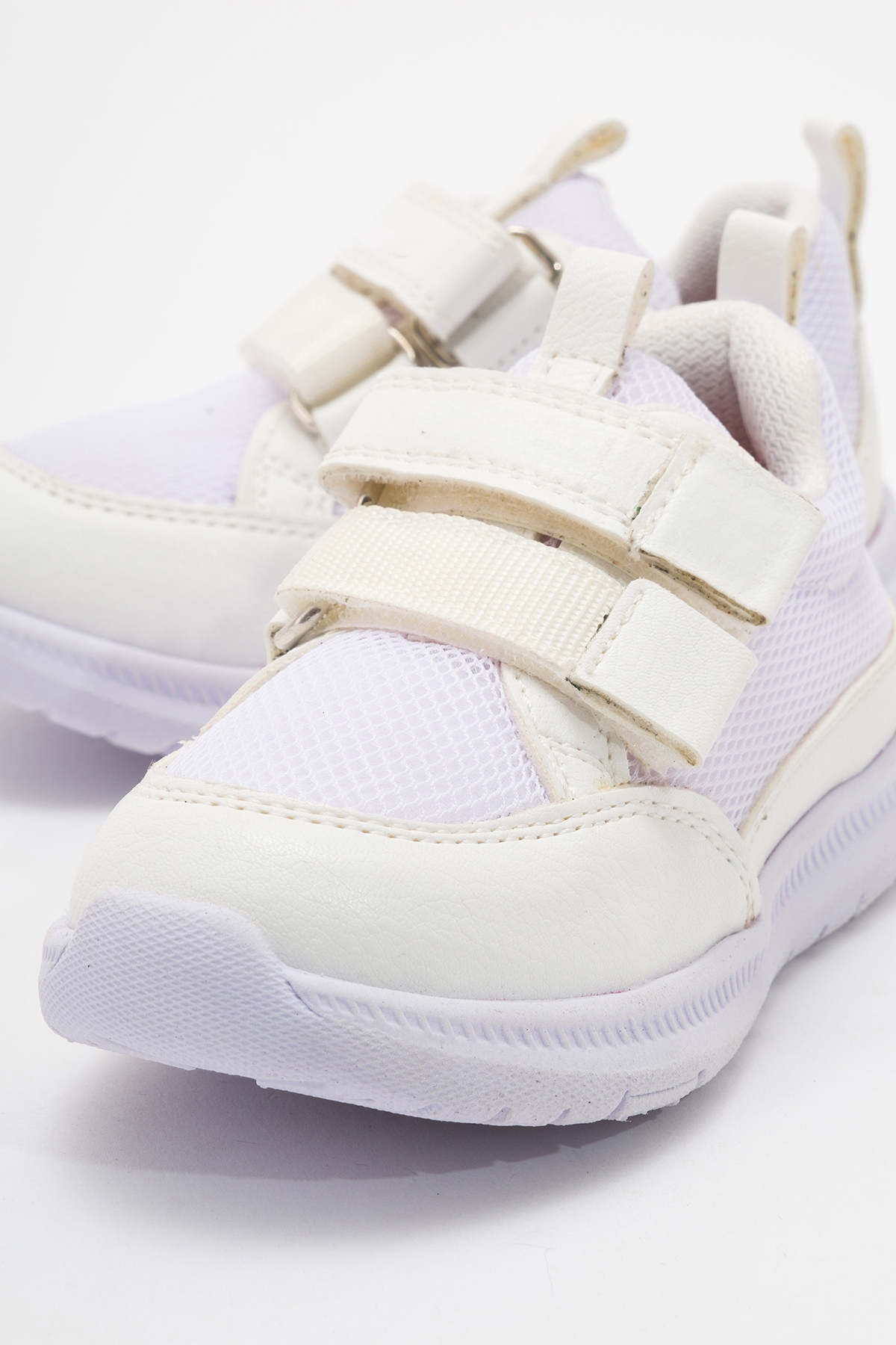 Unisex Çocuk Beyaz Günlük İlk Adım Spor Ayakkabı - Görsel 3