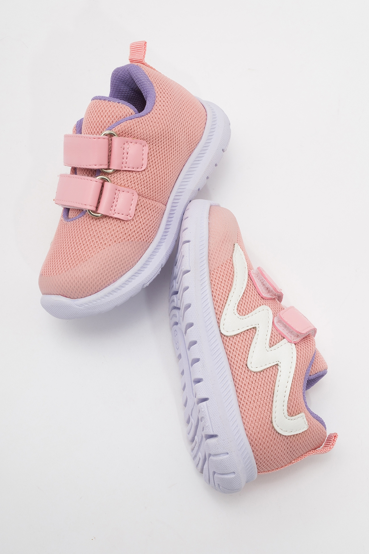 Unisex Çocuk Pembe Günlük İlk Adım Spor Ayakkabı - Görsel 5