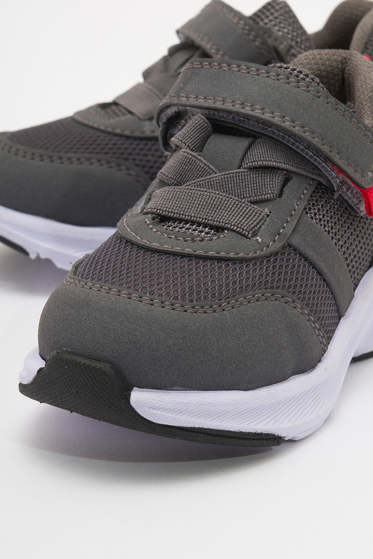 Unisex Çocuk Gri Günlük Spor Ayakkabı - Görsel 3