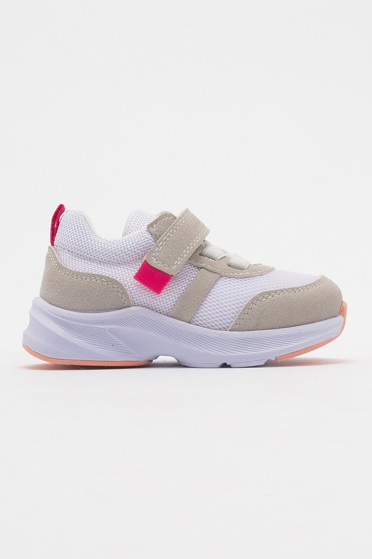 Unisex Çocuk Beyaz Günlük Spor Ayakkabı - Görsel 6