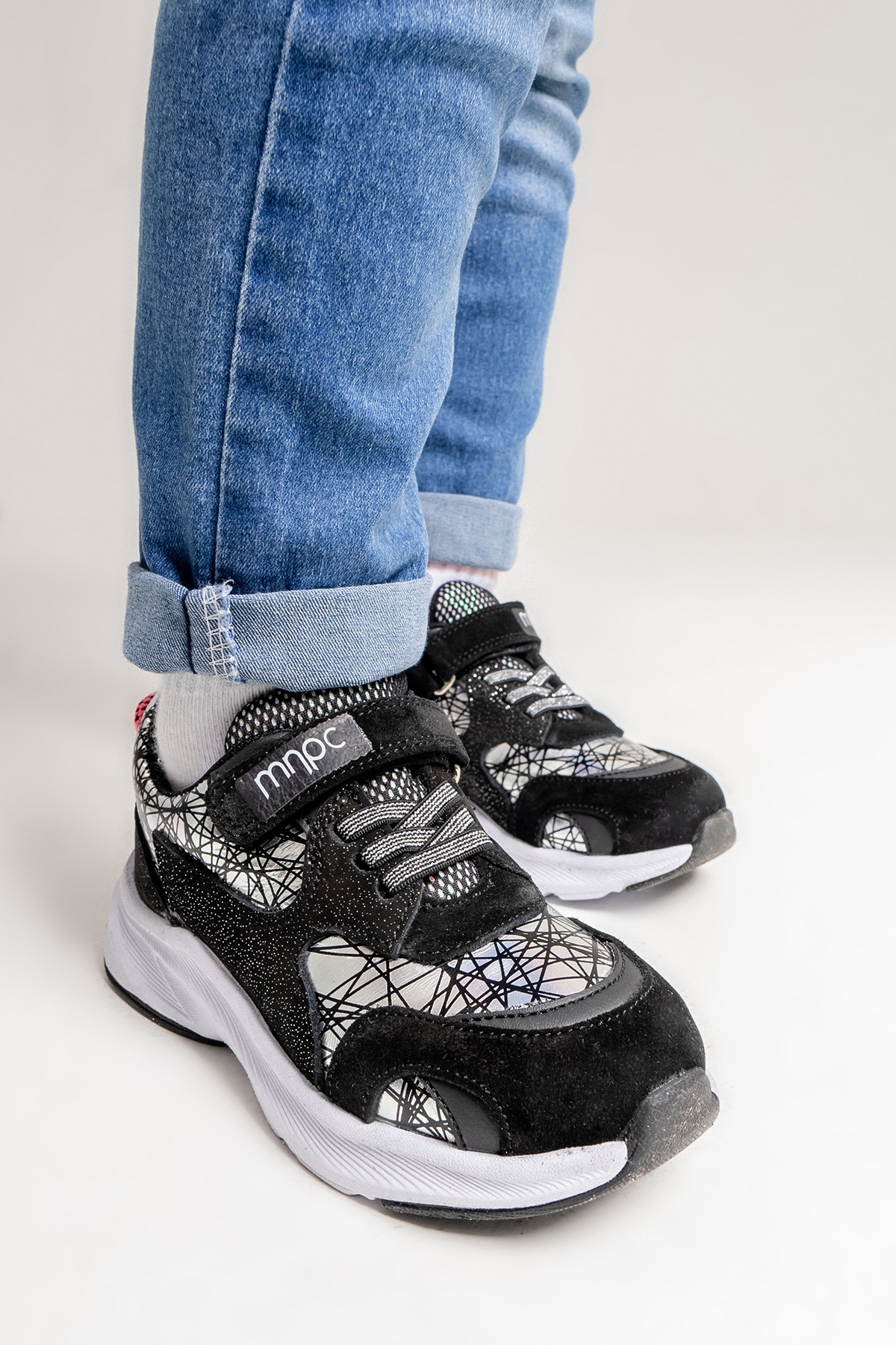 Kız Çocuk Siyah Hakiki Deri Anatomik Günlük Ayakkabı - Görsel 3