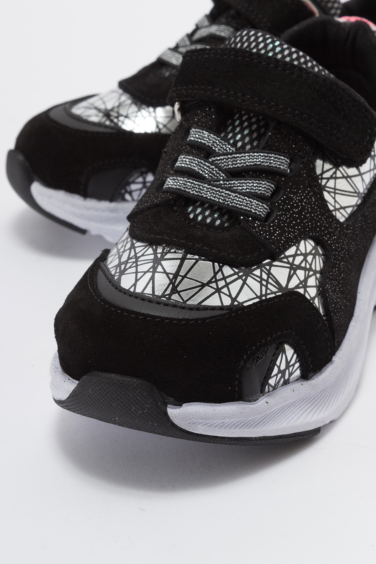 Kız Çocuk Siyah Hakiki Deri Anatomik Günlük Ayakkabı - Görsel 5