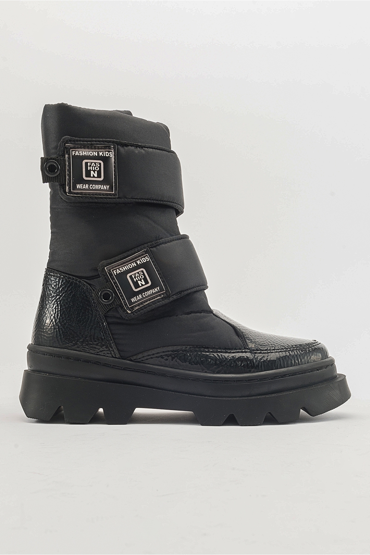 Kız Çocuk Siyah Rugan Deri Anatomik Günlük Bot - Görsel 6