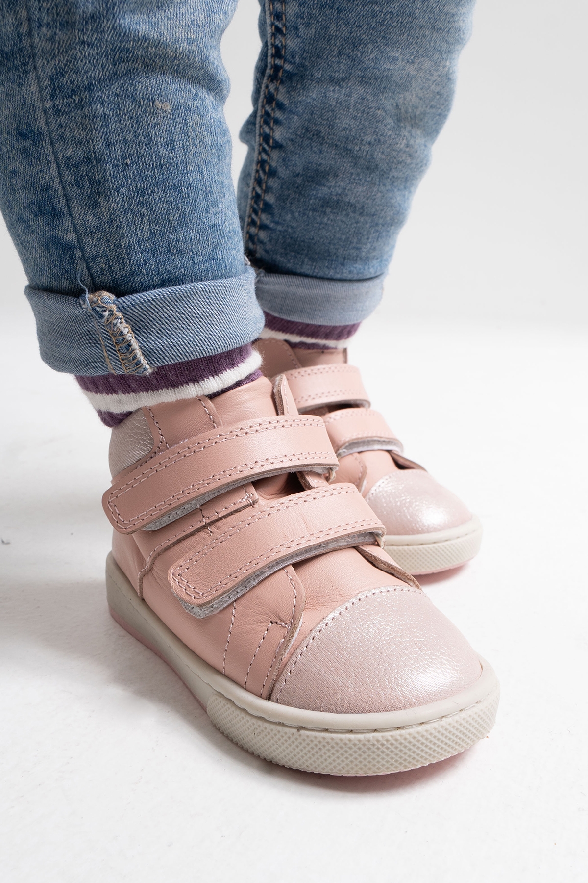 Kız Çocuk Pudra Hakiki Deri Anatomik Günlük Bot - Görsel 4