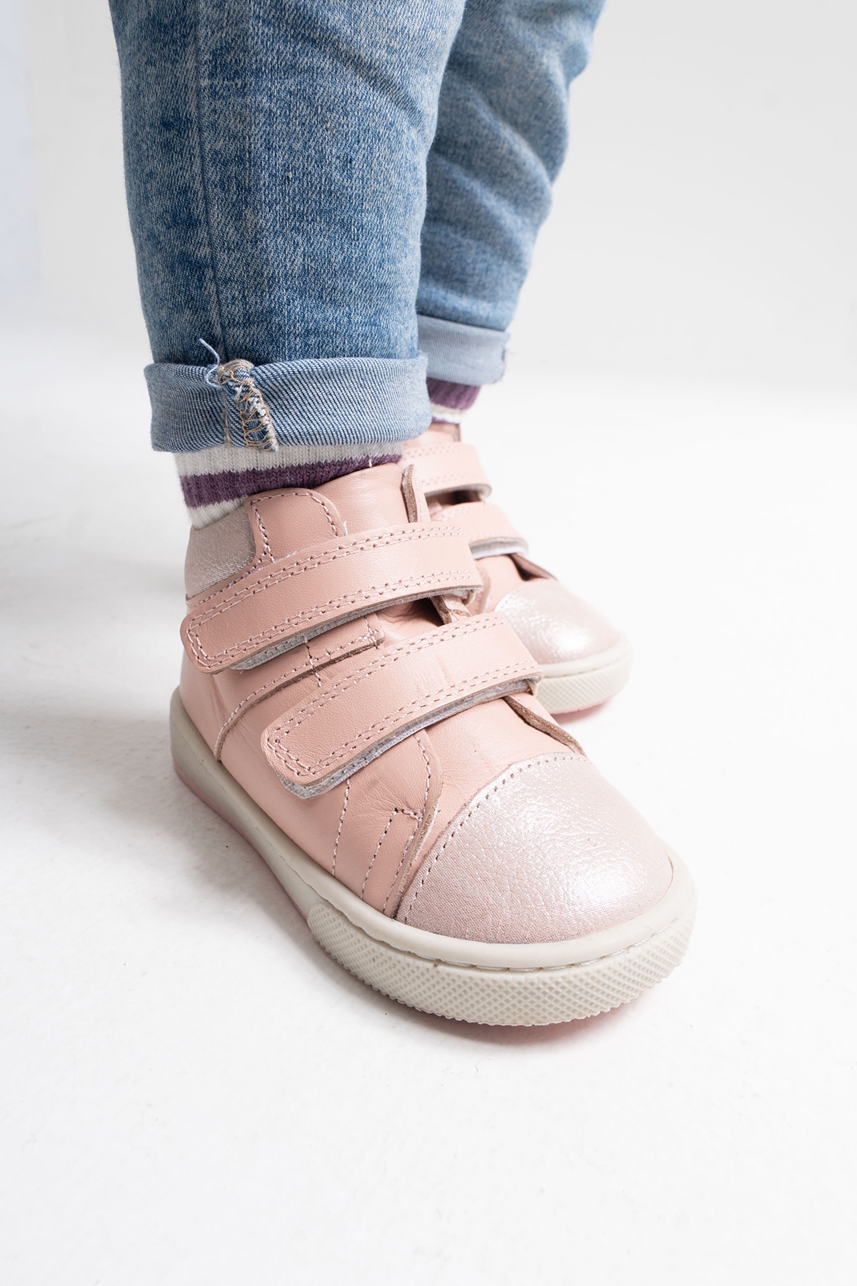 Kız Çocuk Pudra Hakiki Deri Anatomik Günlük Bot - Görsel 5