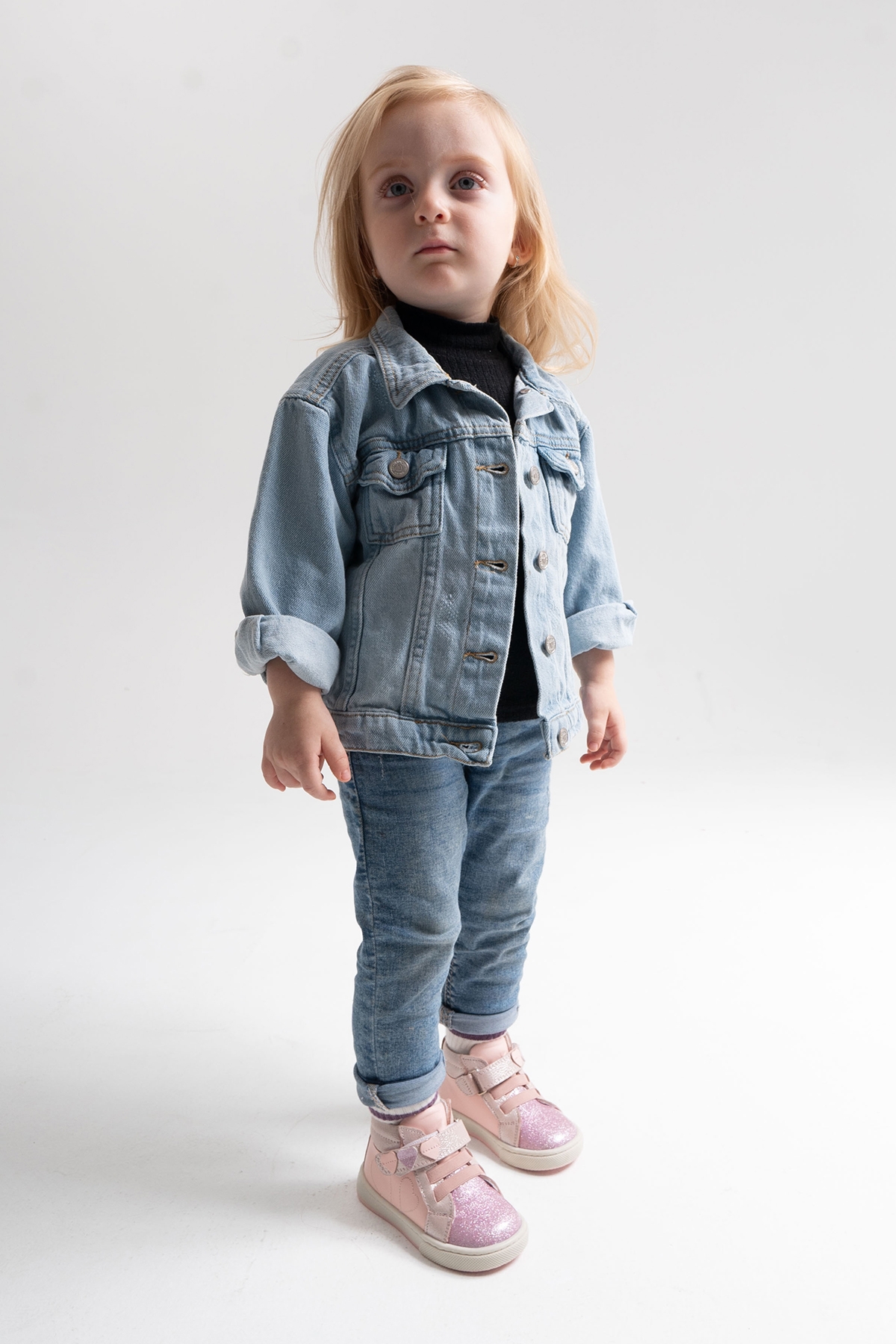 Kız Çocuk Pudra Hakiki Deri Anatomik Günlük Bot - Görsel 2