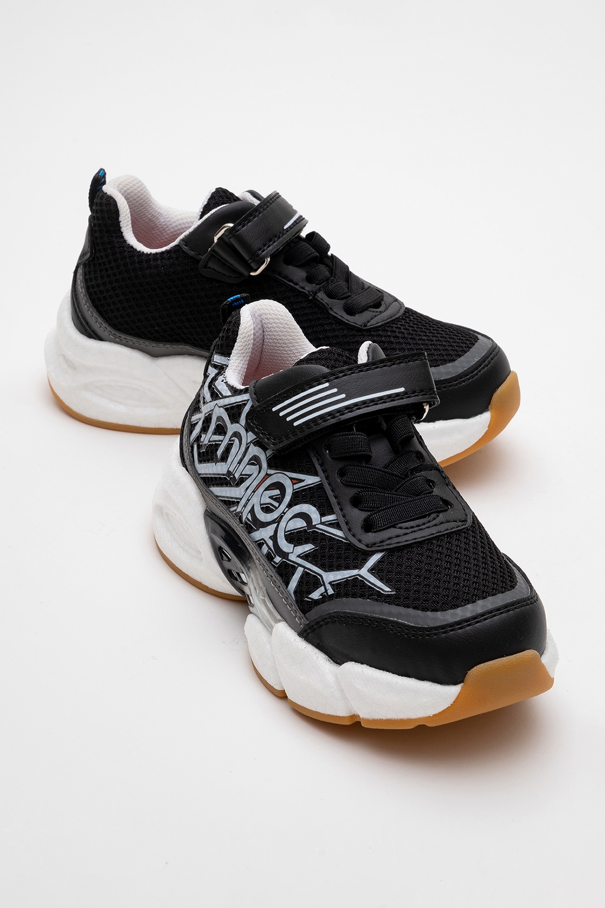 Erkek Çocuk Siyah Günlük Spor Ayakkabı - Görsel 2