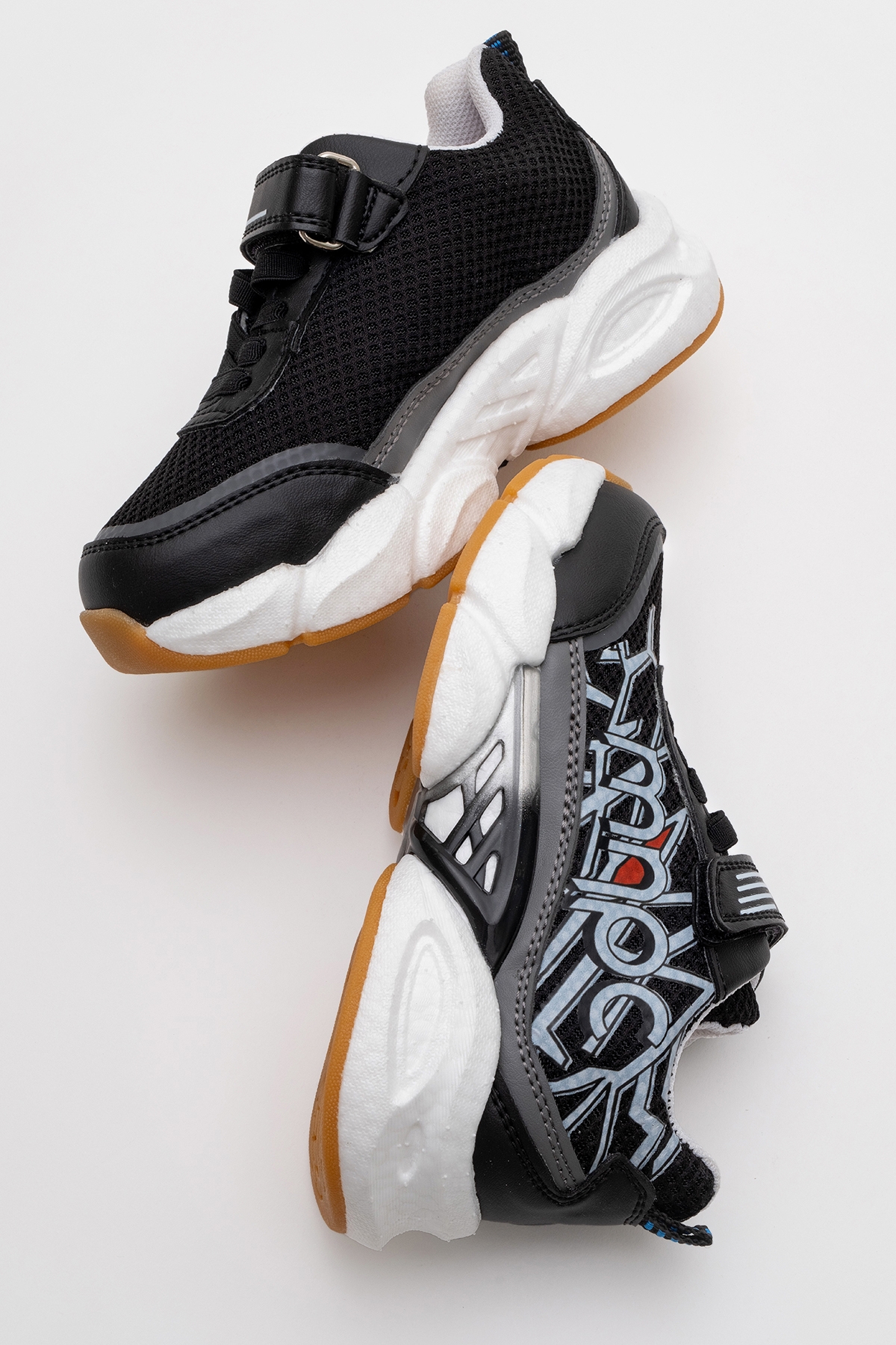 Erkek Çocuk Siyah Günlük Spor Ayakkabı - Görsel 5