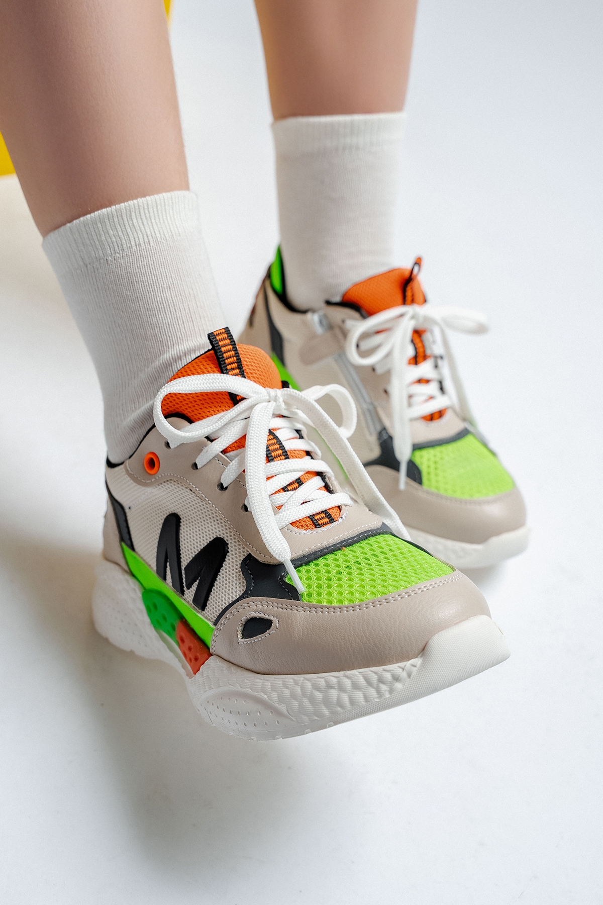 Erkek Çocuk Gri Günlük Spor Ayakkabı - Görsel 6