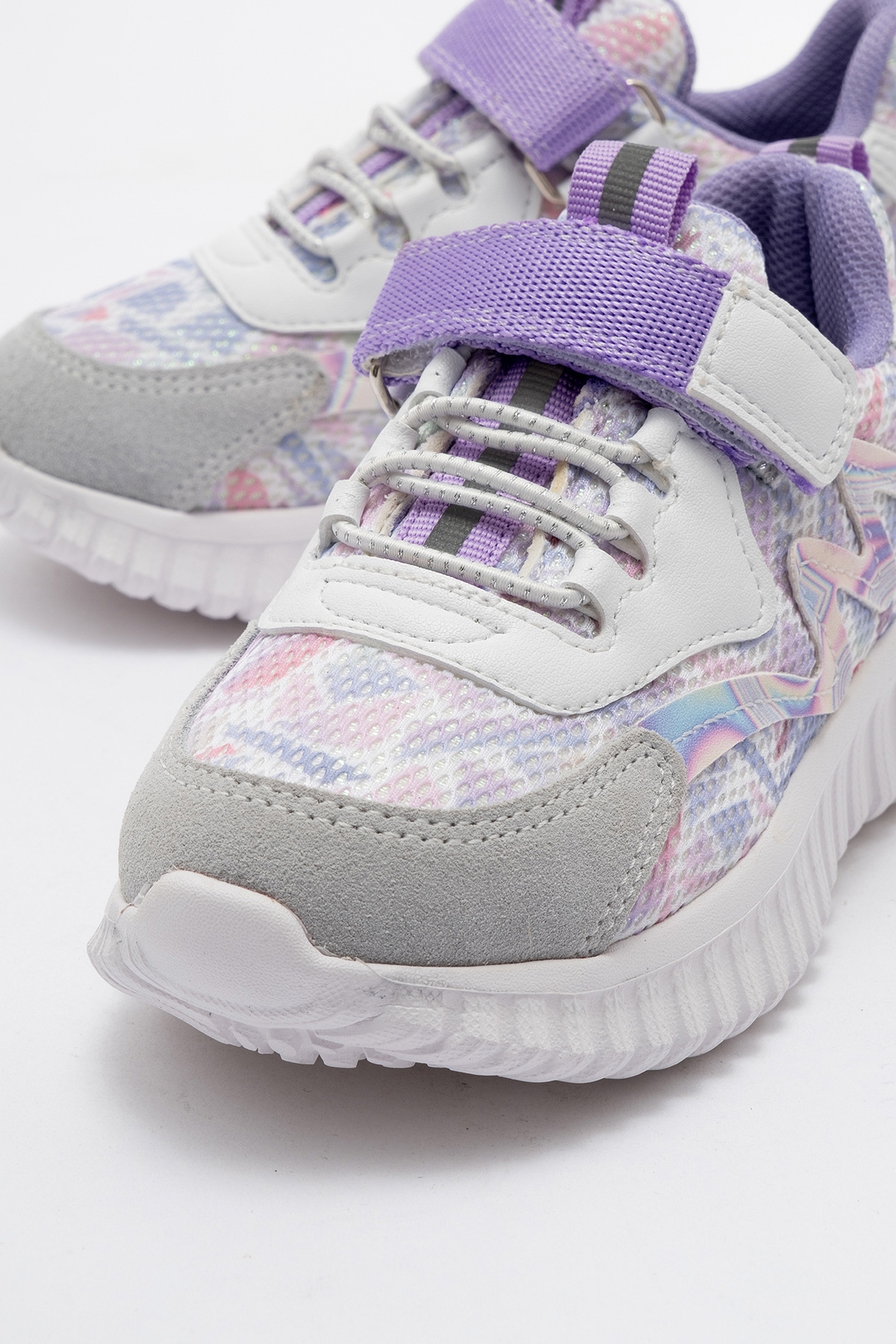 Kız Çocuk Beyaz Spor Ayakkabı - Görsel 3
