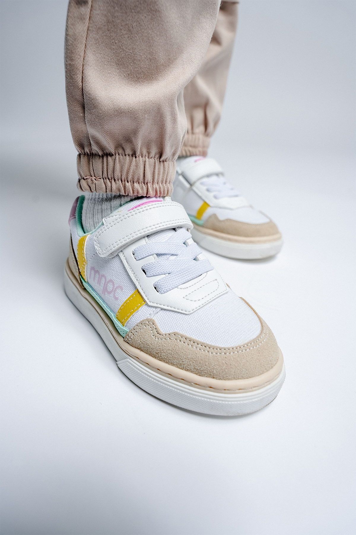 Kız Çocuk Bej Günlük Ayakkabı - Görsel 6