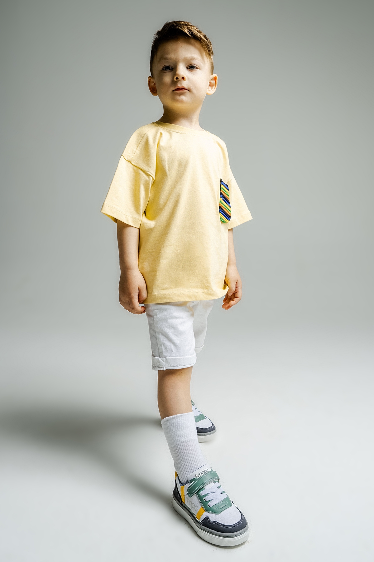 Erkek Çocuk Gri Günlük Ayakkabı - Görsel 4