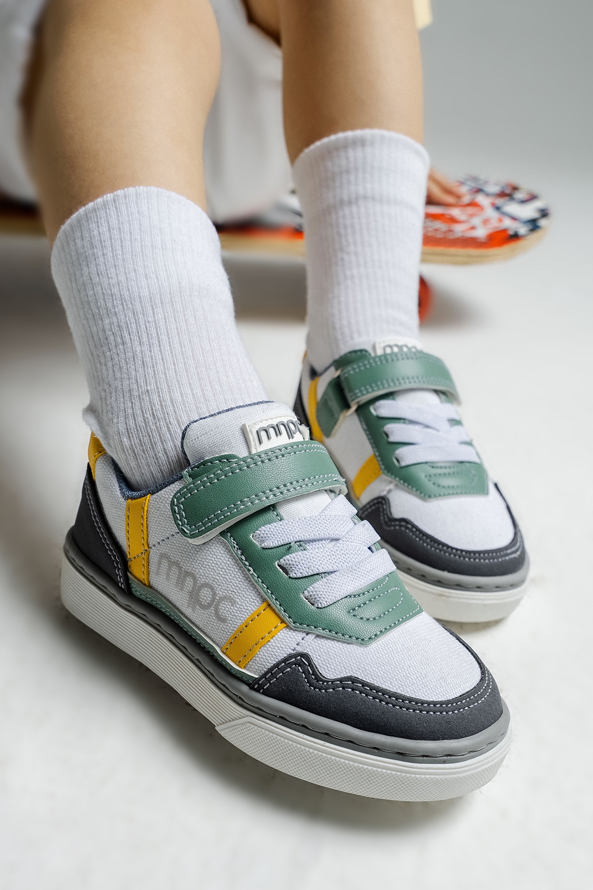 Erkek Çocuk Gri Günlük Ayakkabı - Görsel 6