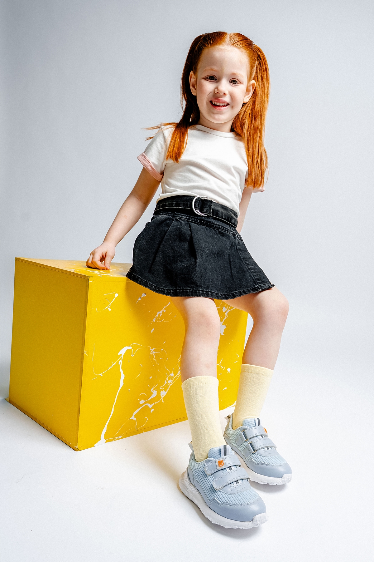 Kız Çocuk Mavi Günlük Spor Ayakkabı - Görsel 2