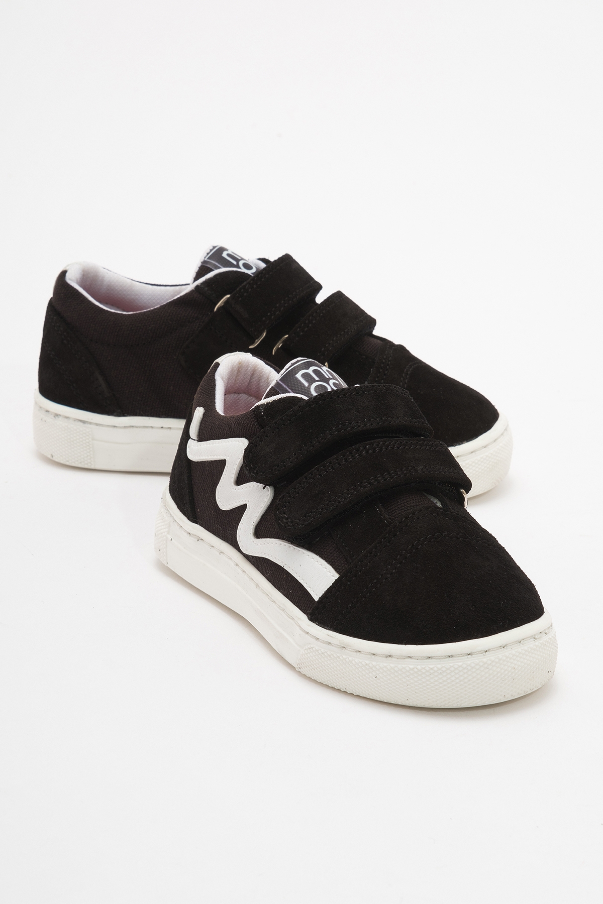 Erkek Çocuk Siyah Hakiki Deri Günlük Ayakkabı - Görsel 3