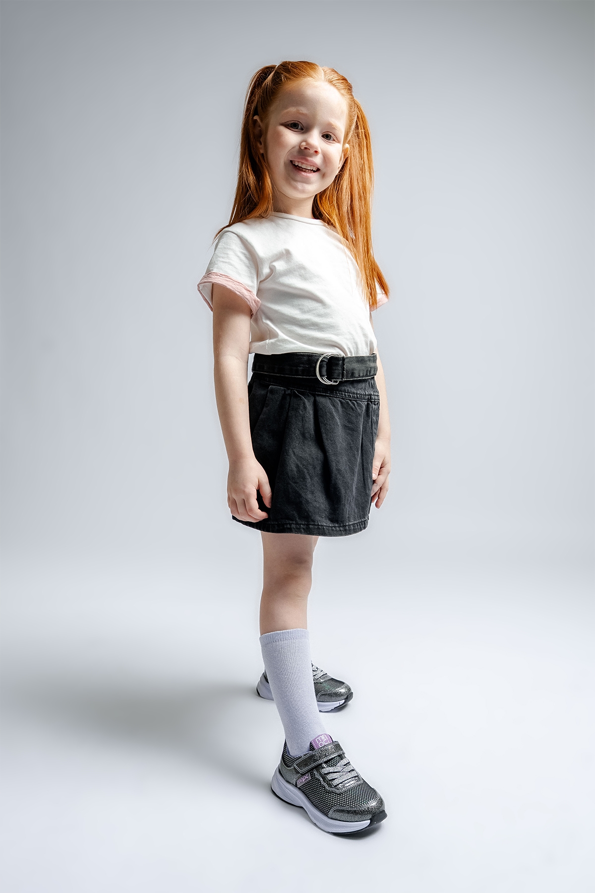 Kız Çocuk Platin Günlük Spor Ayakkabı - Görsel 3