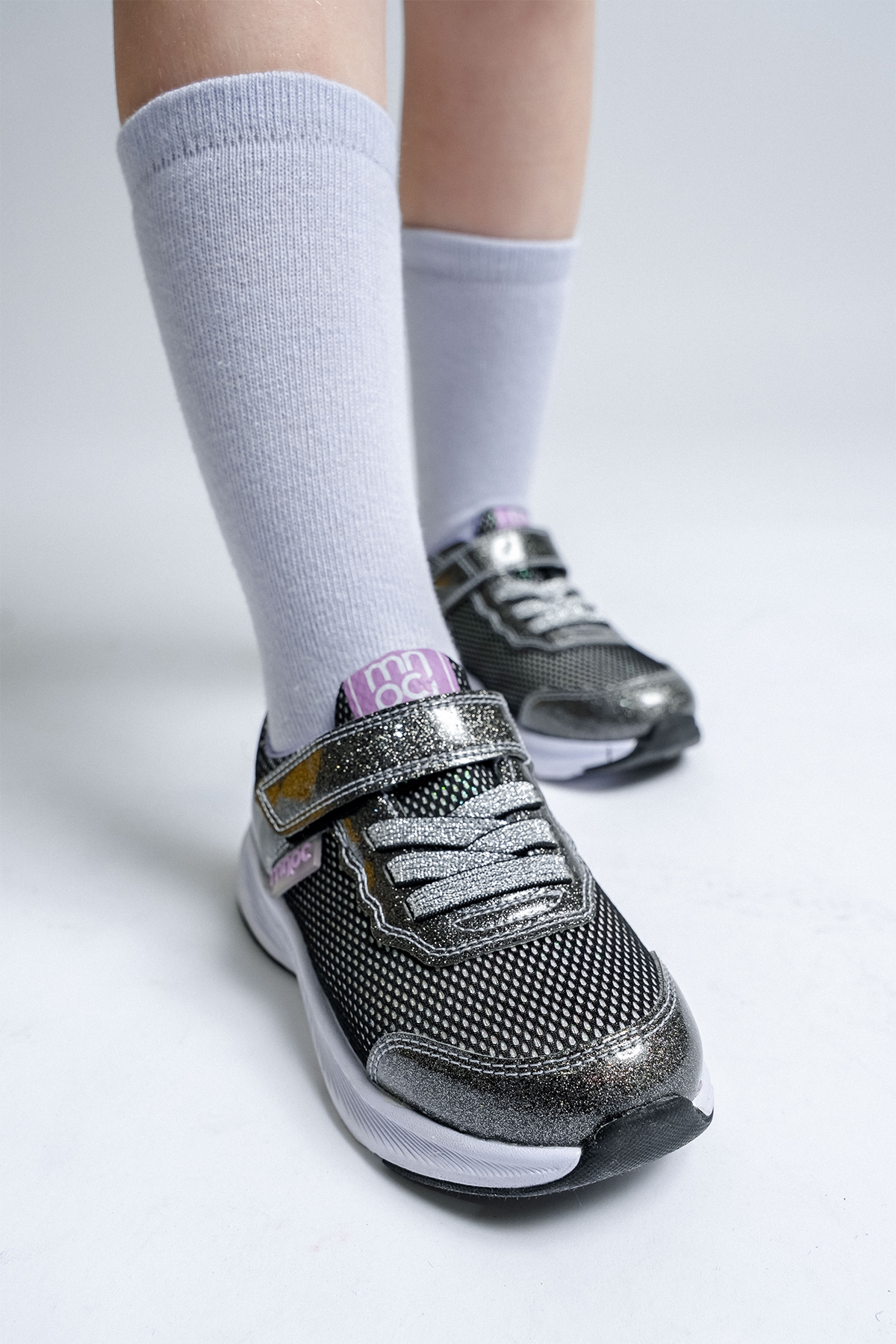 Kız Çocuk Platin Günlük Spor Ayakkabı - Görsel 5