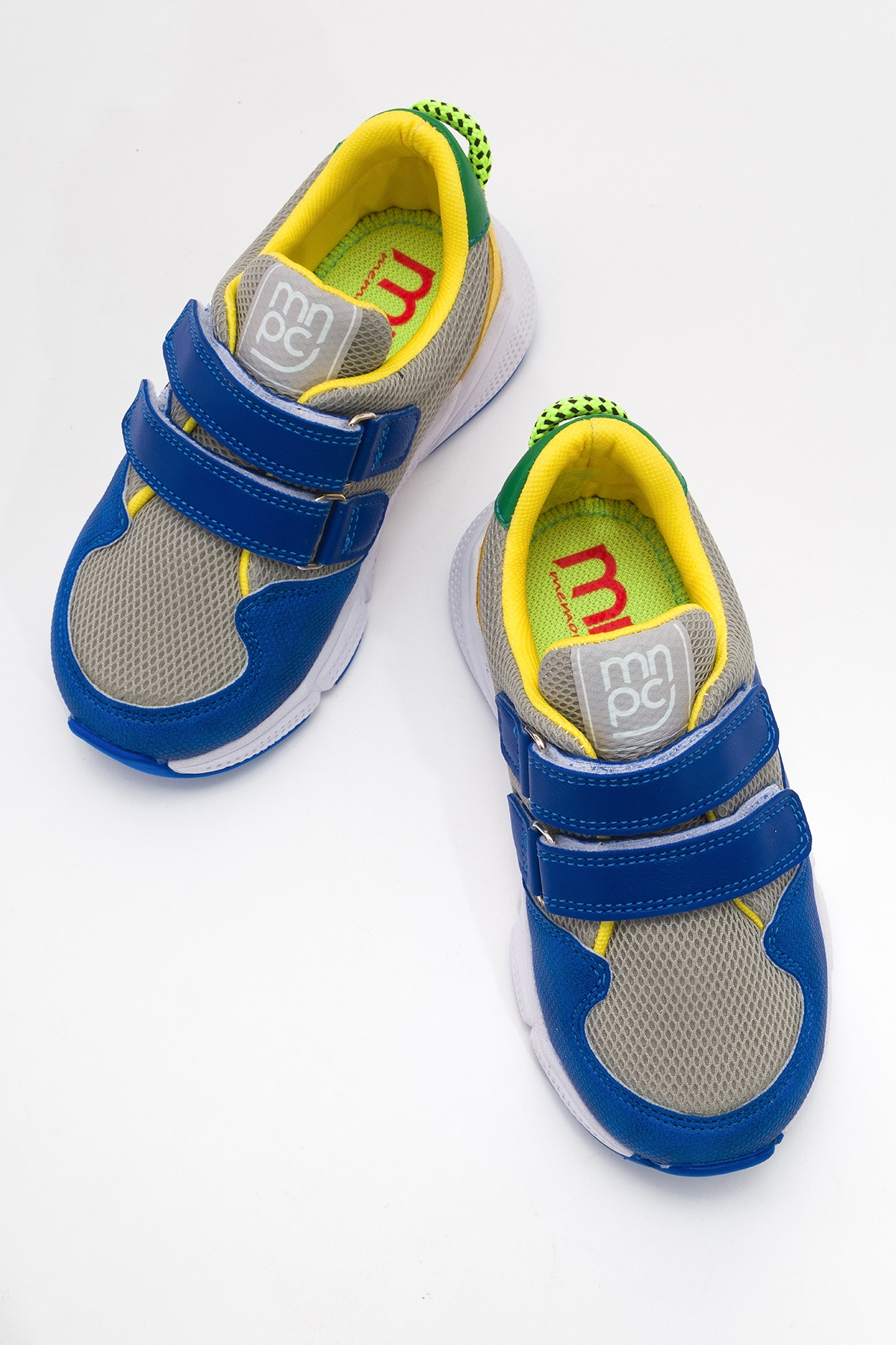 Erkek Çocuk Saks-Sarı Spor Ayakkabı - Görsel 4