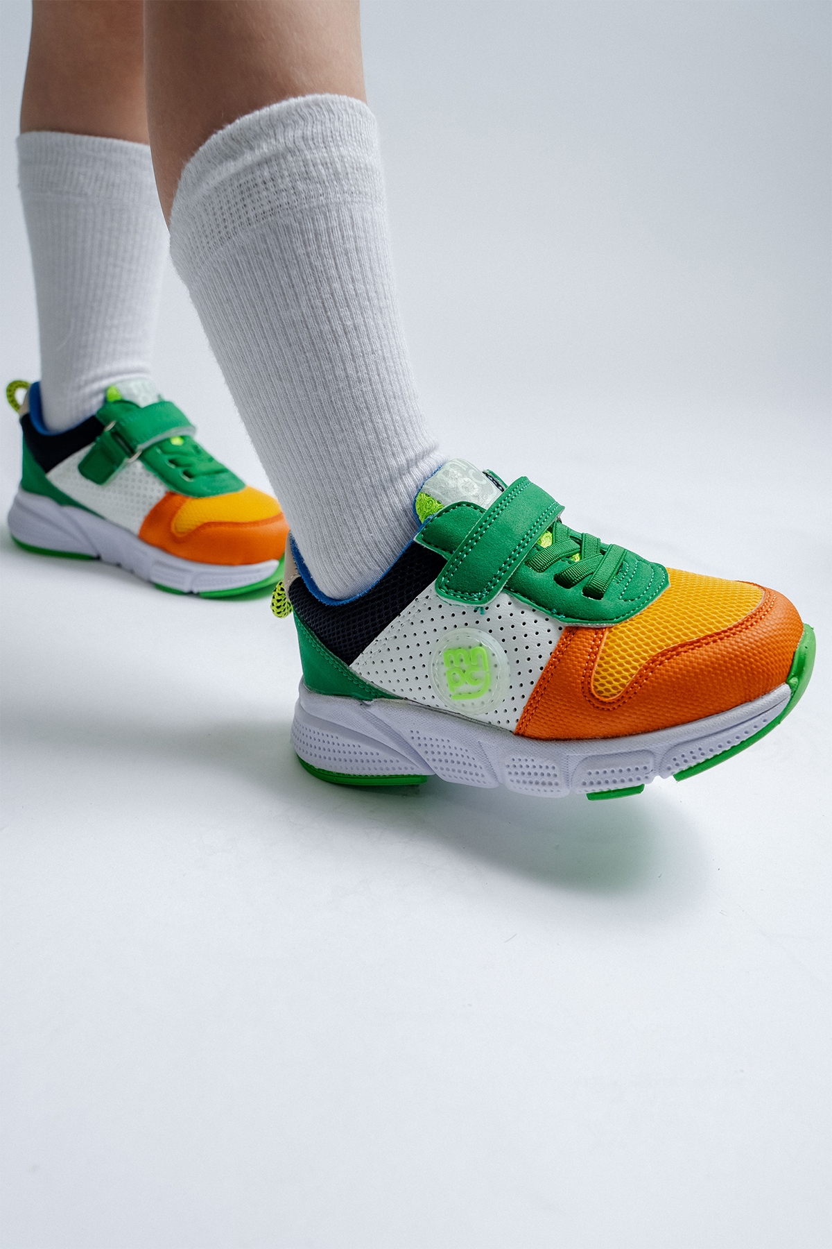 Erkek Çocuk Turuncu Günlük Spor Ayakkabı - Görsel 6
