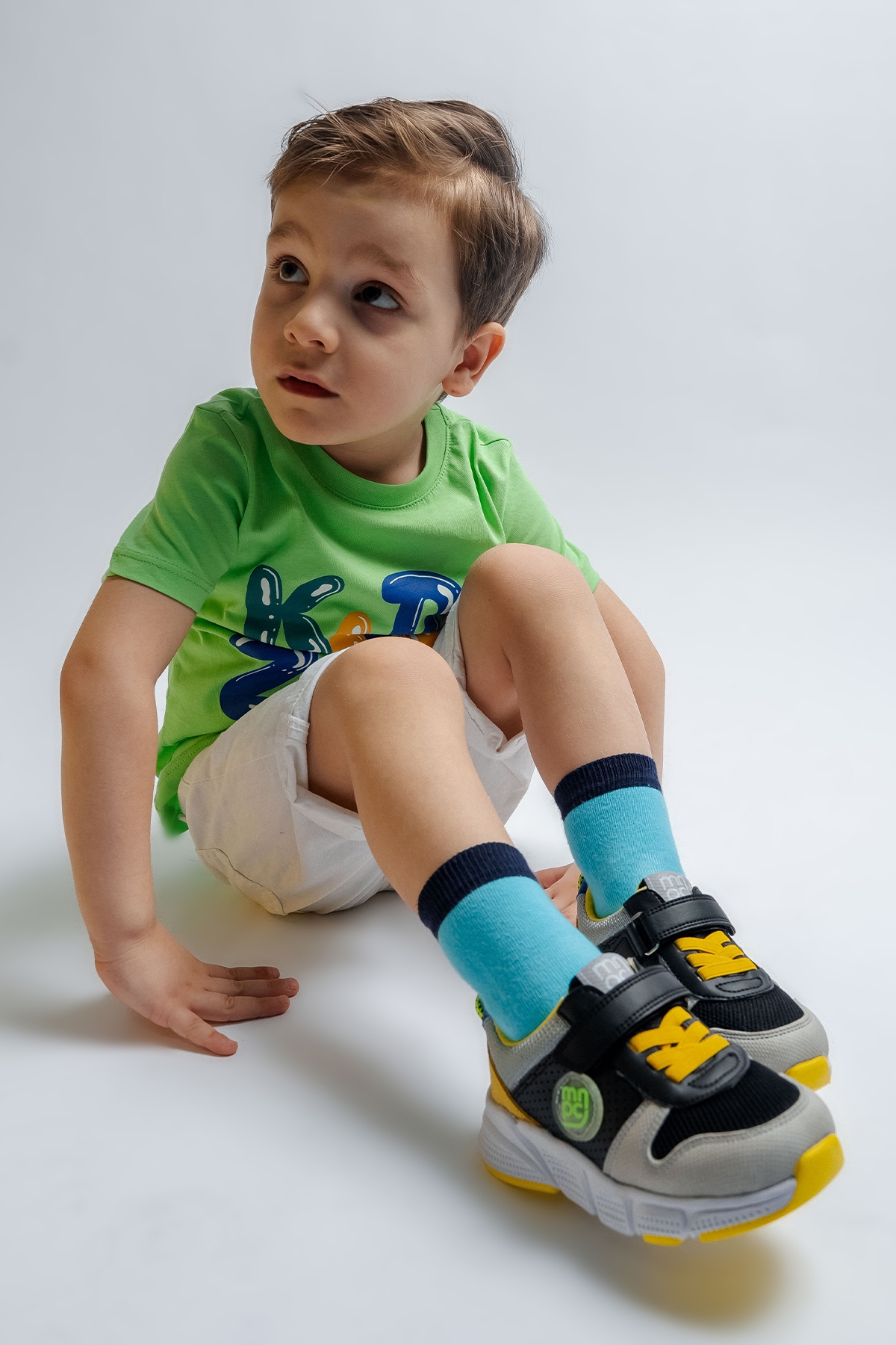 Erkek Çocuk Gri Günlük Spor Ayakkabı - Görsel 3